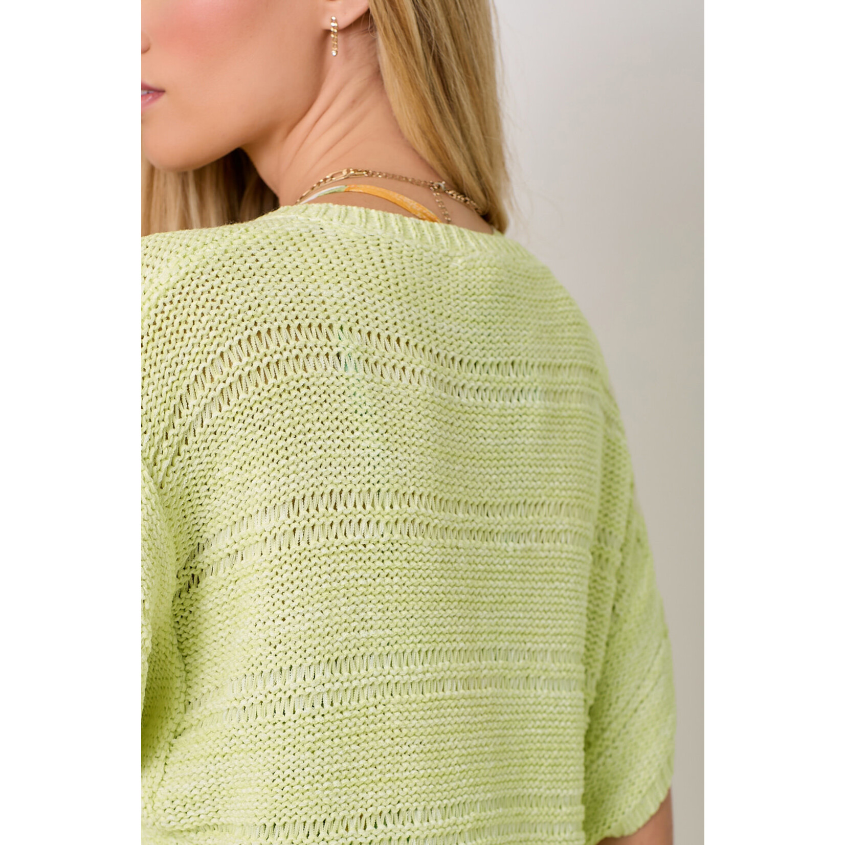Mystree Mys Relaxed Knit Pullover
