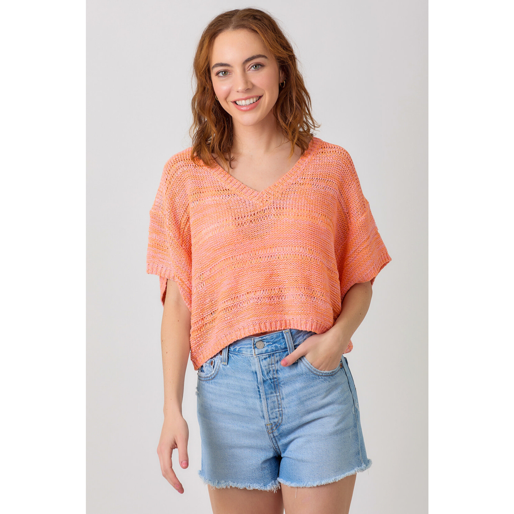 Mystree Mys Relaxed Knit Pullover