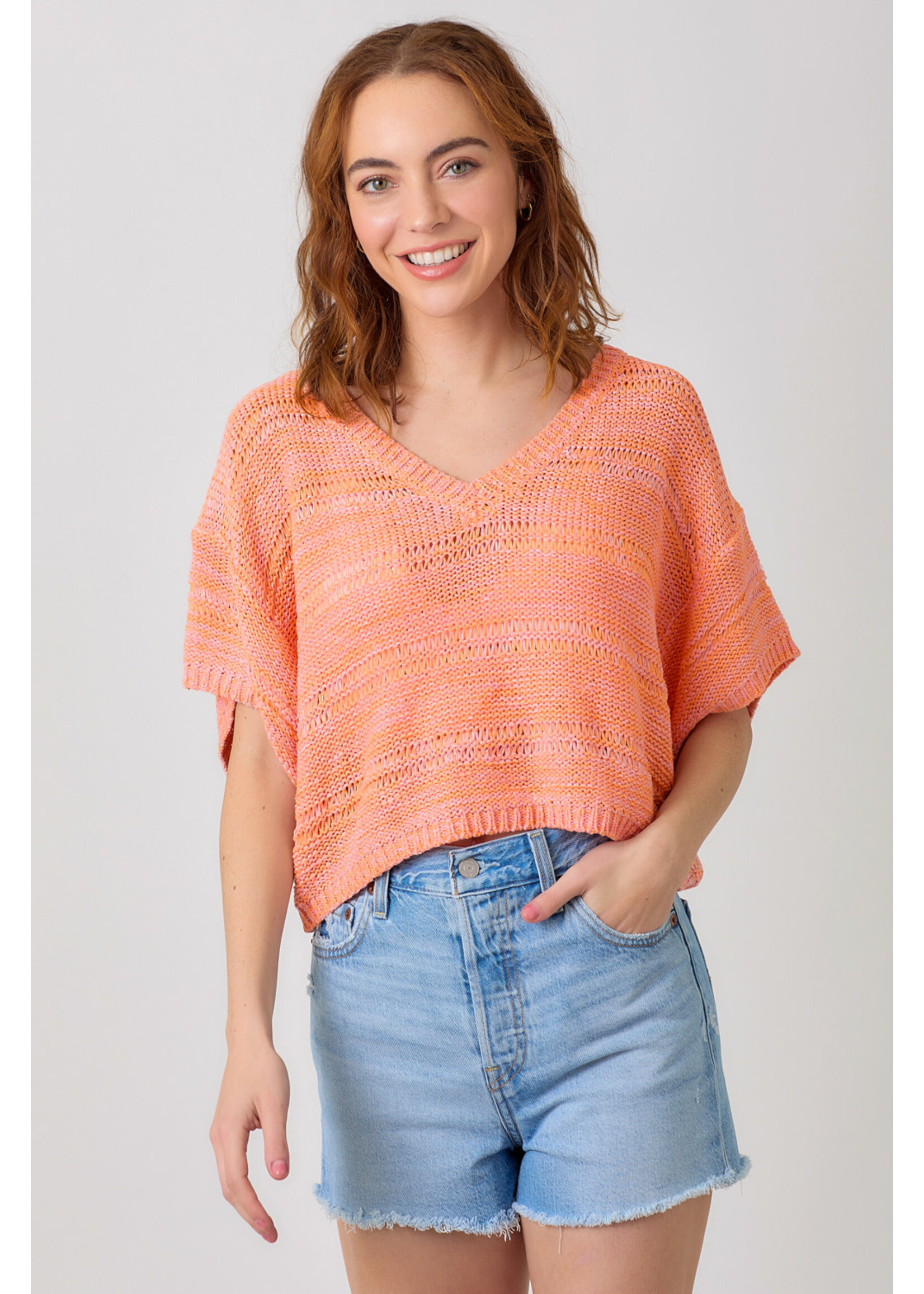 Mystree Mys Relaxed Knit Pullover