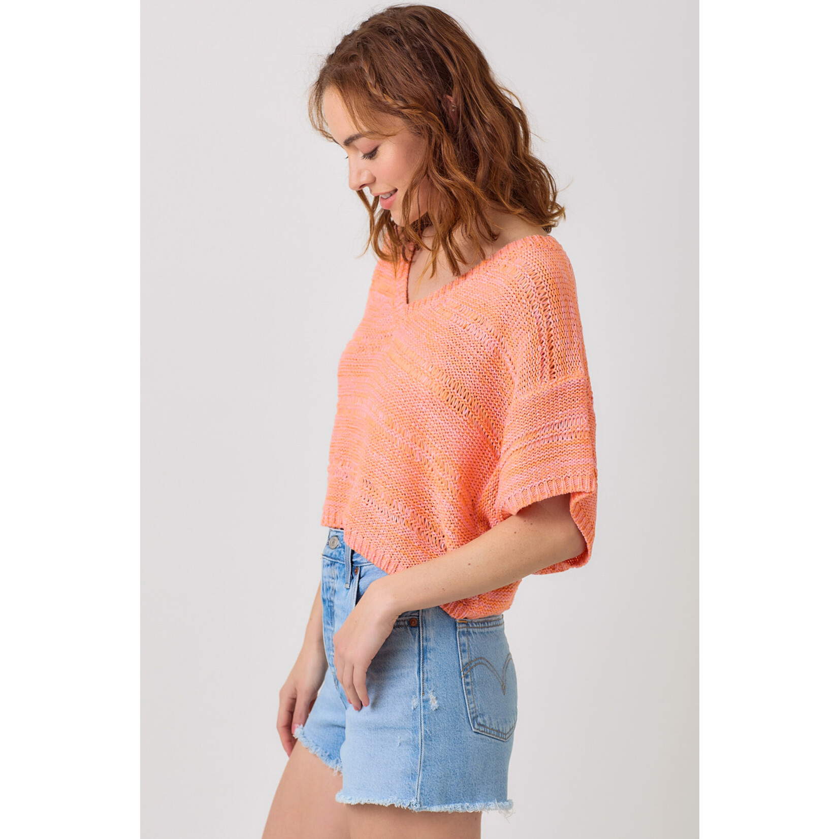 Mystree Mys Relaxed Knit Pullover