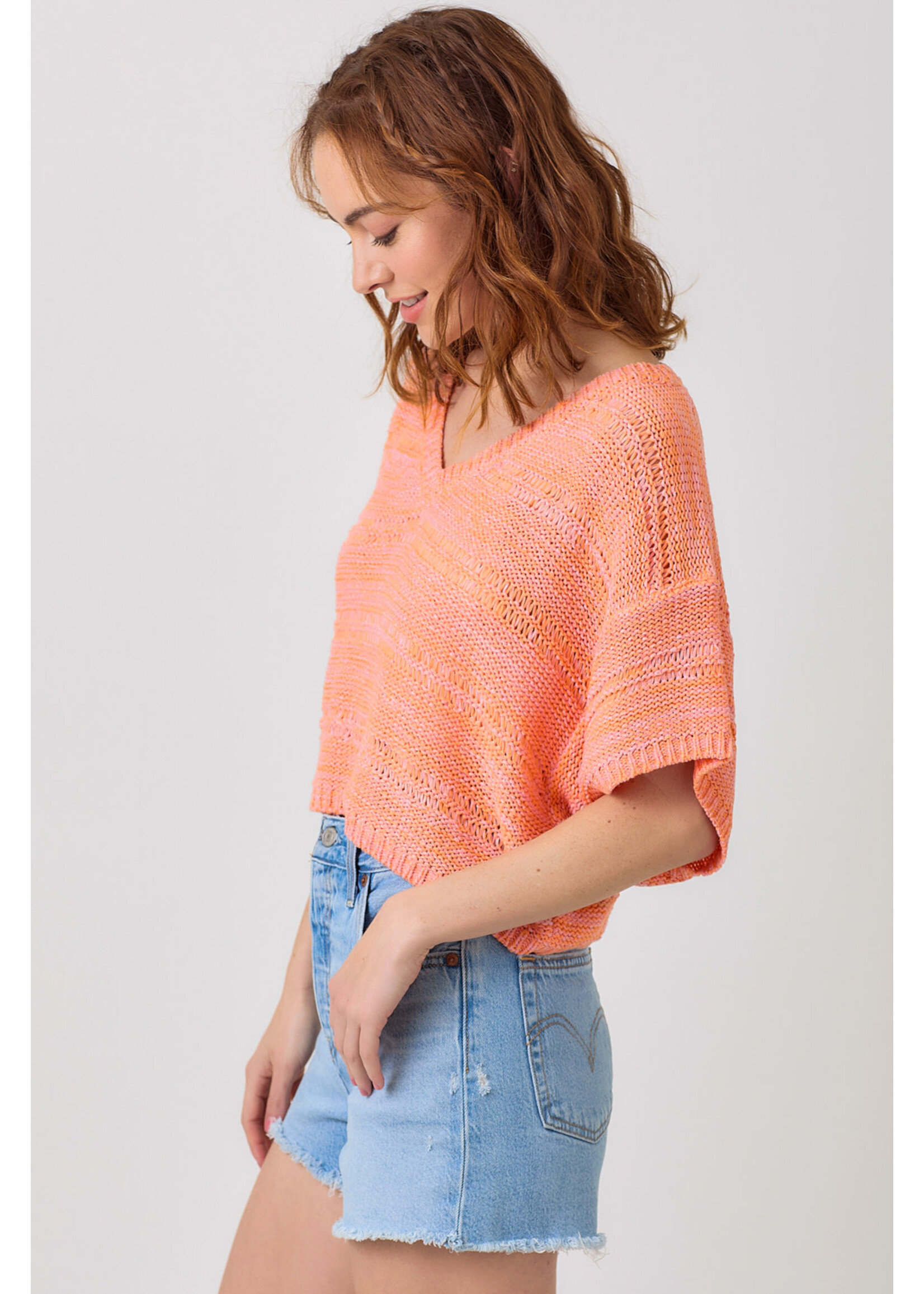Mystree Mys Relaxed Knit Pullover