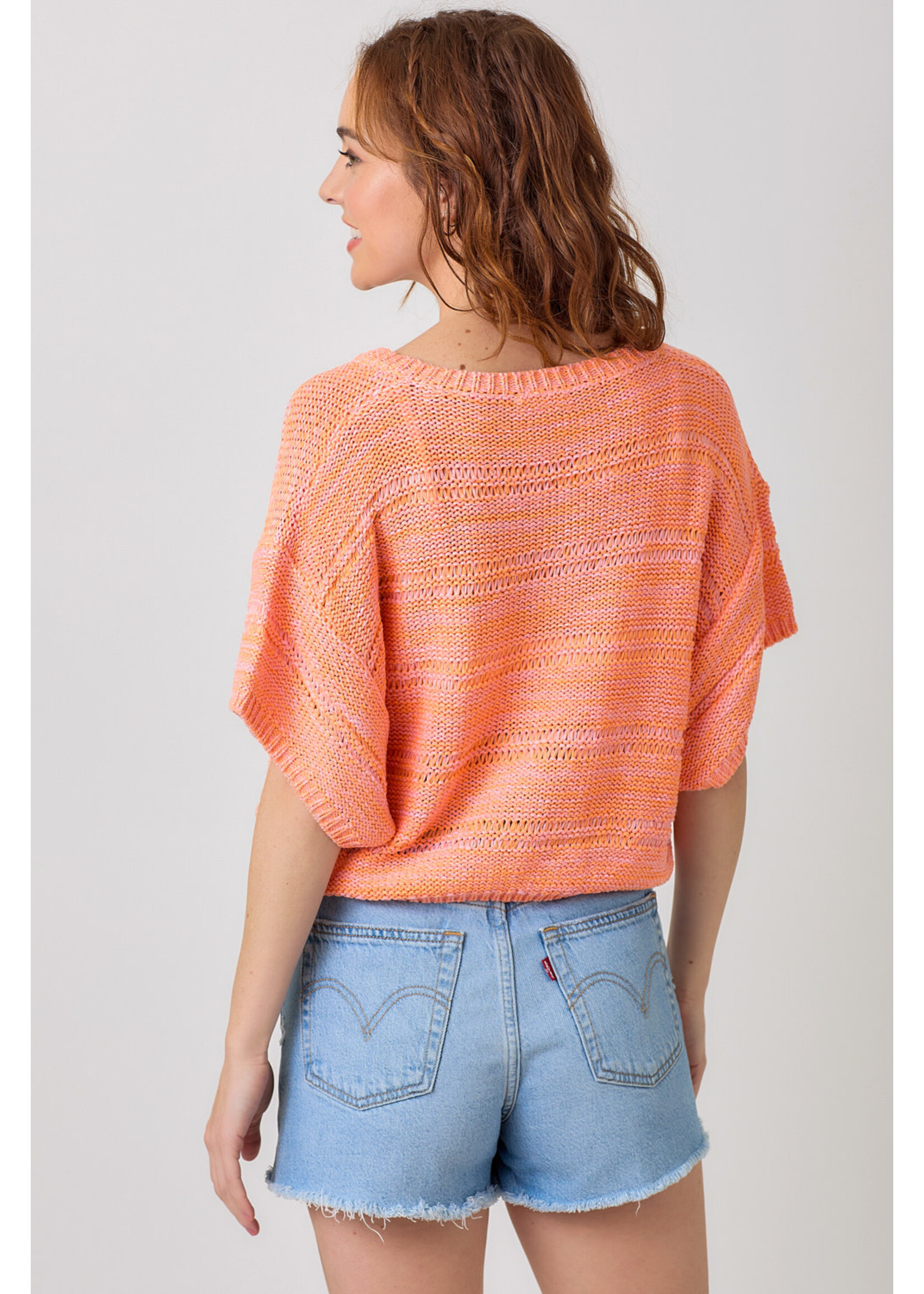 Mystree Mys Relaxed Knit Pullover