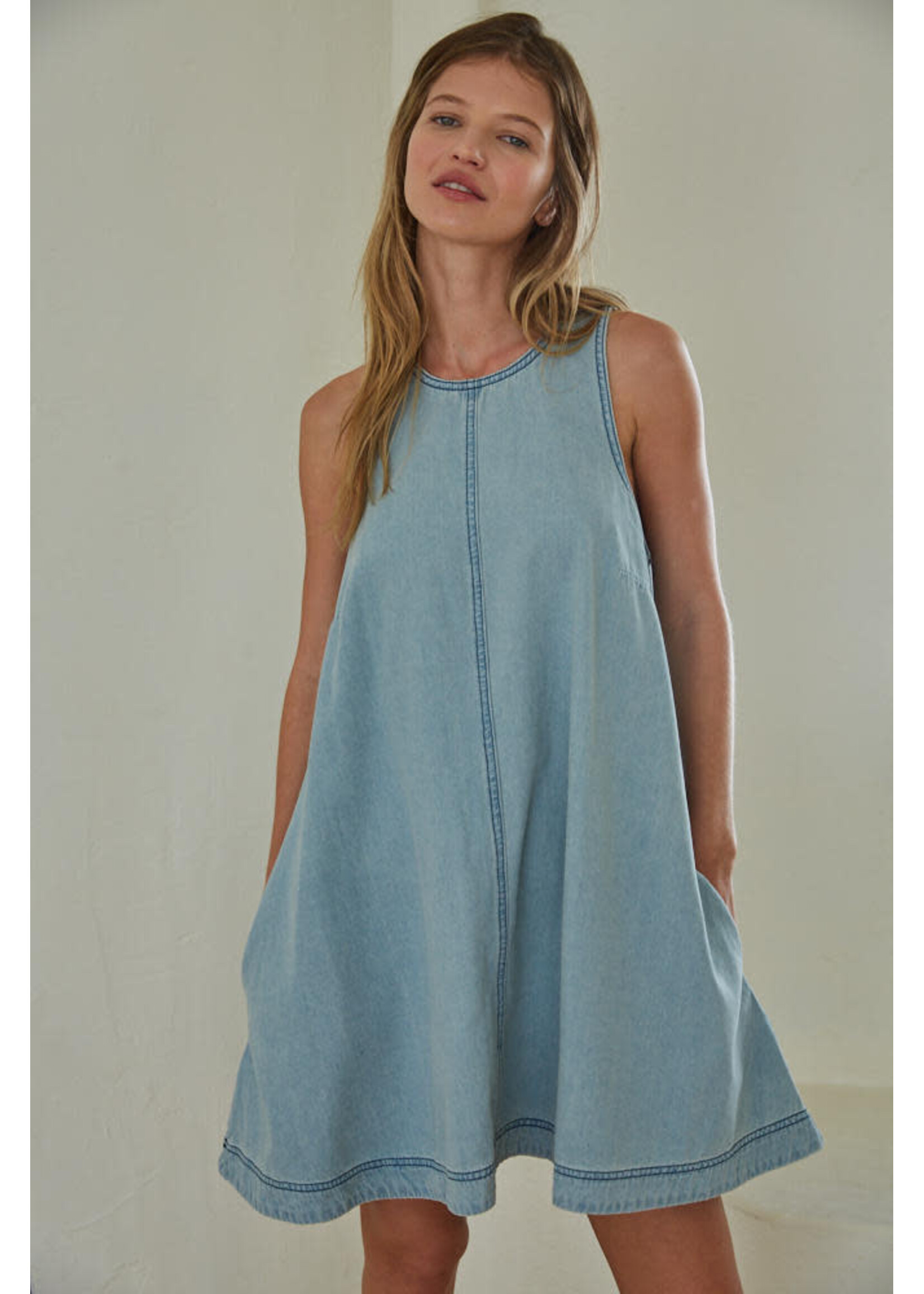 By together BT Denim Swing Dress