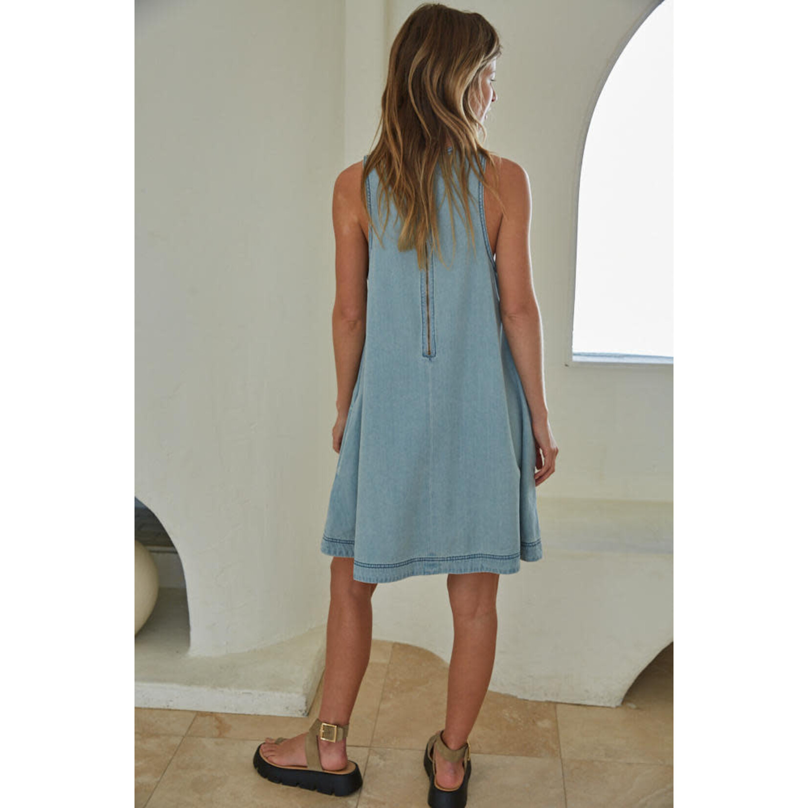 By together BT Denim Swing Dress