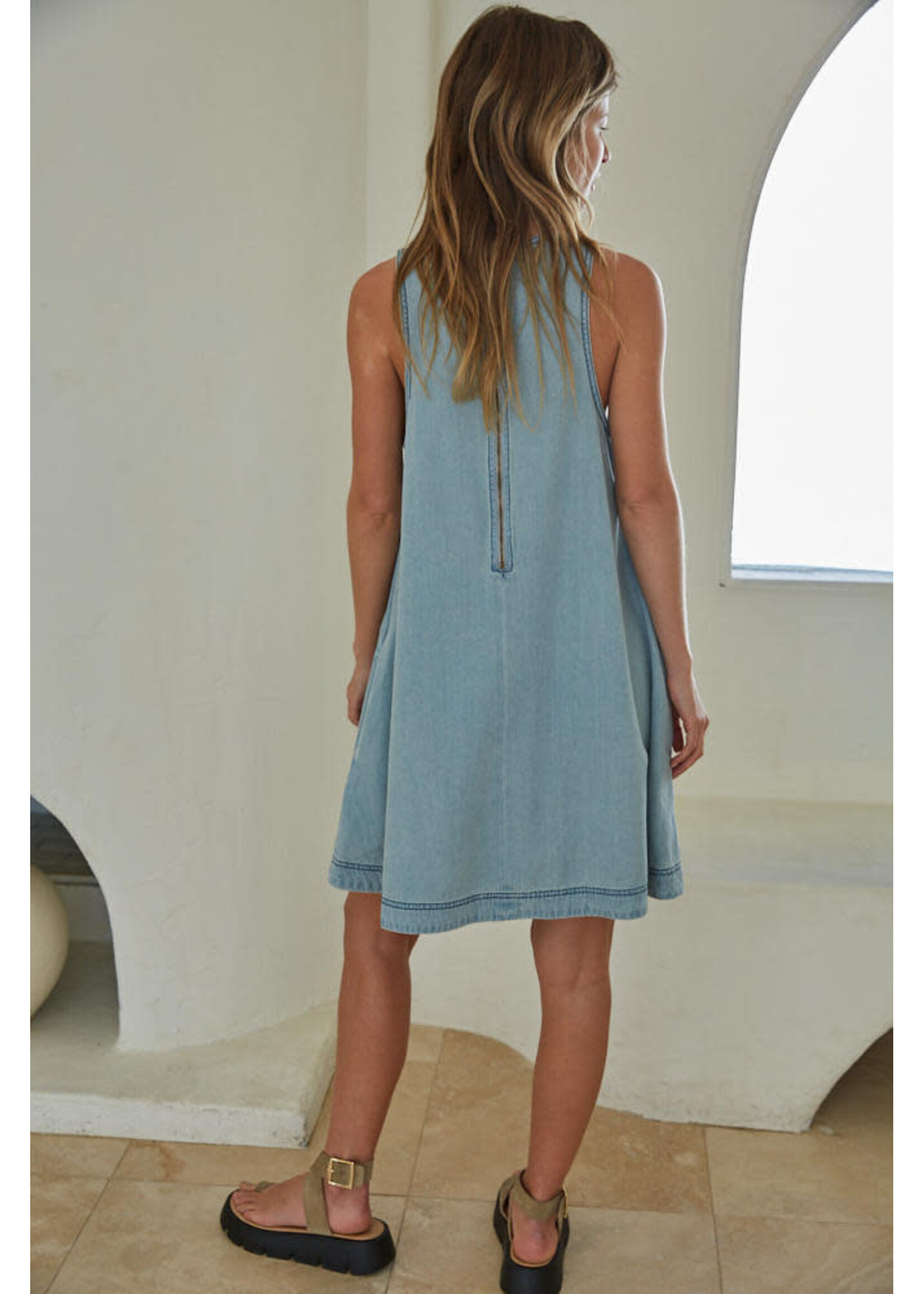 By together BT Denim Swing Dress