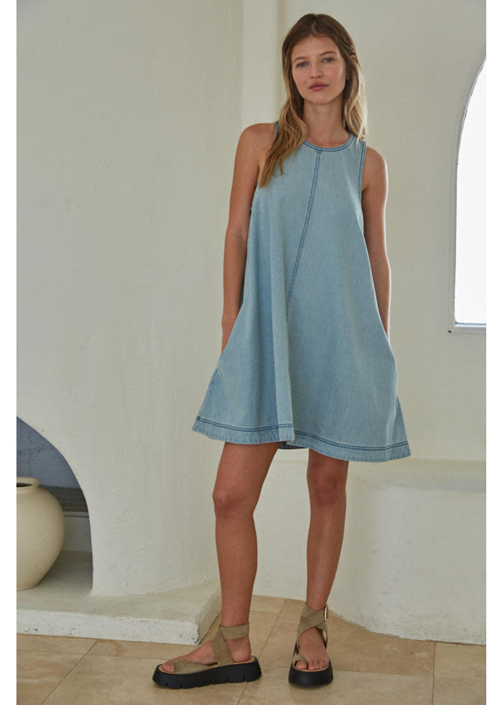 By together BT Denim Swing Dress