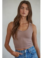 By together Textured Two Tone Tank