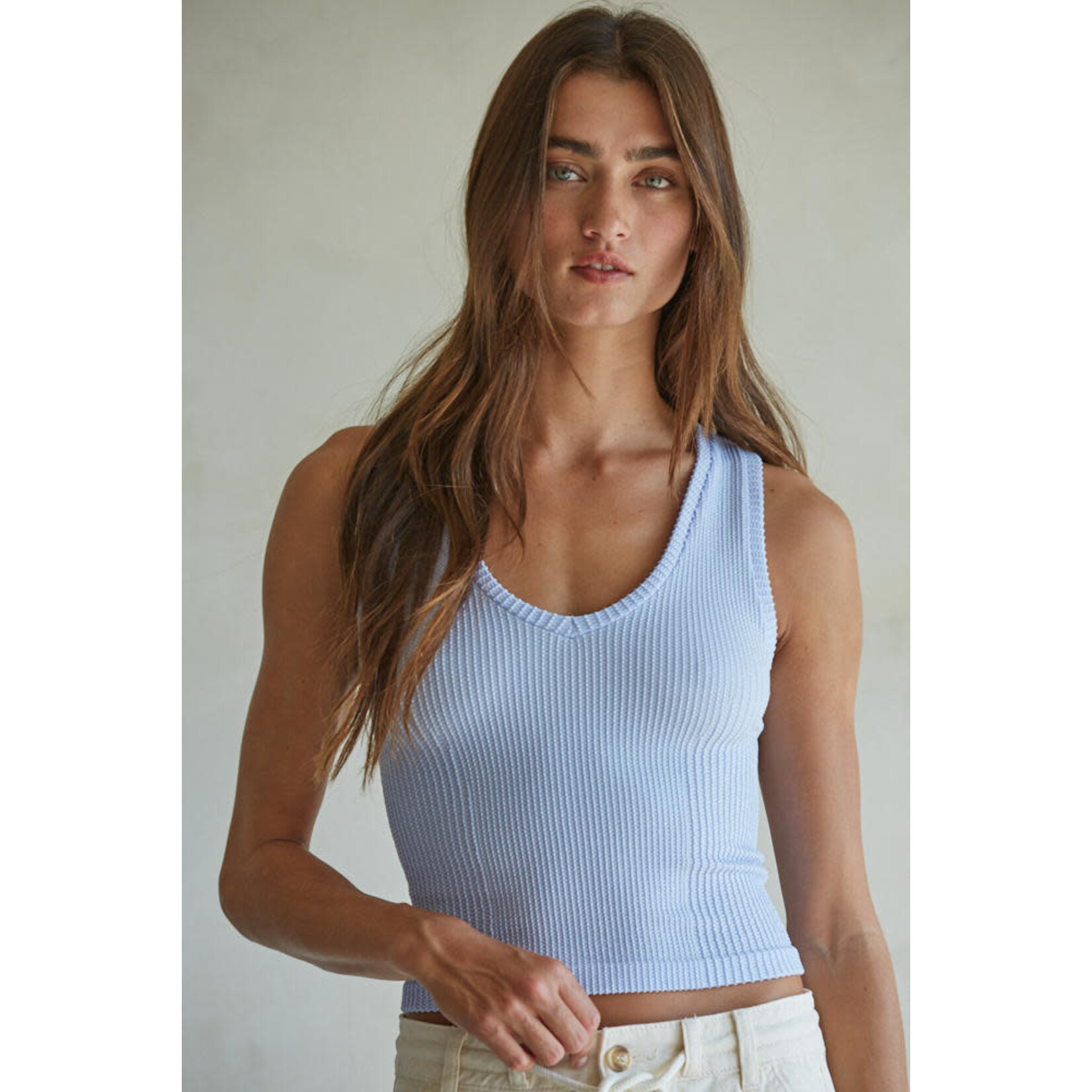 By together BT Textured Two Tone Tank