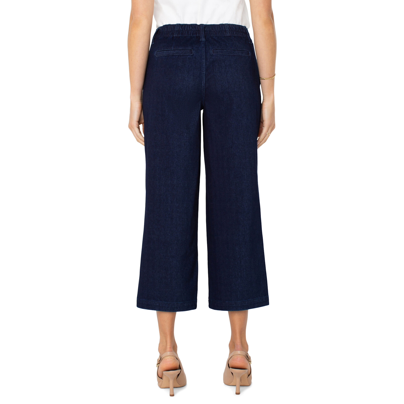 Liverpool L Indigo Wide Leg Cargo