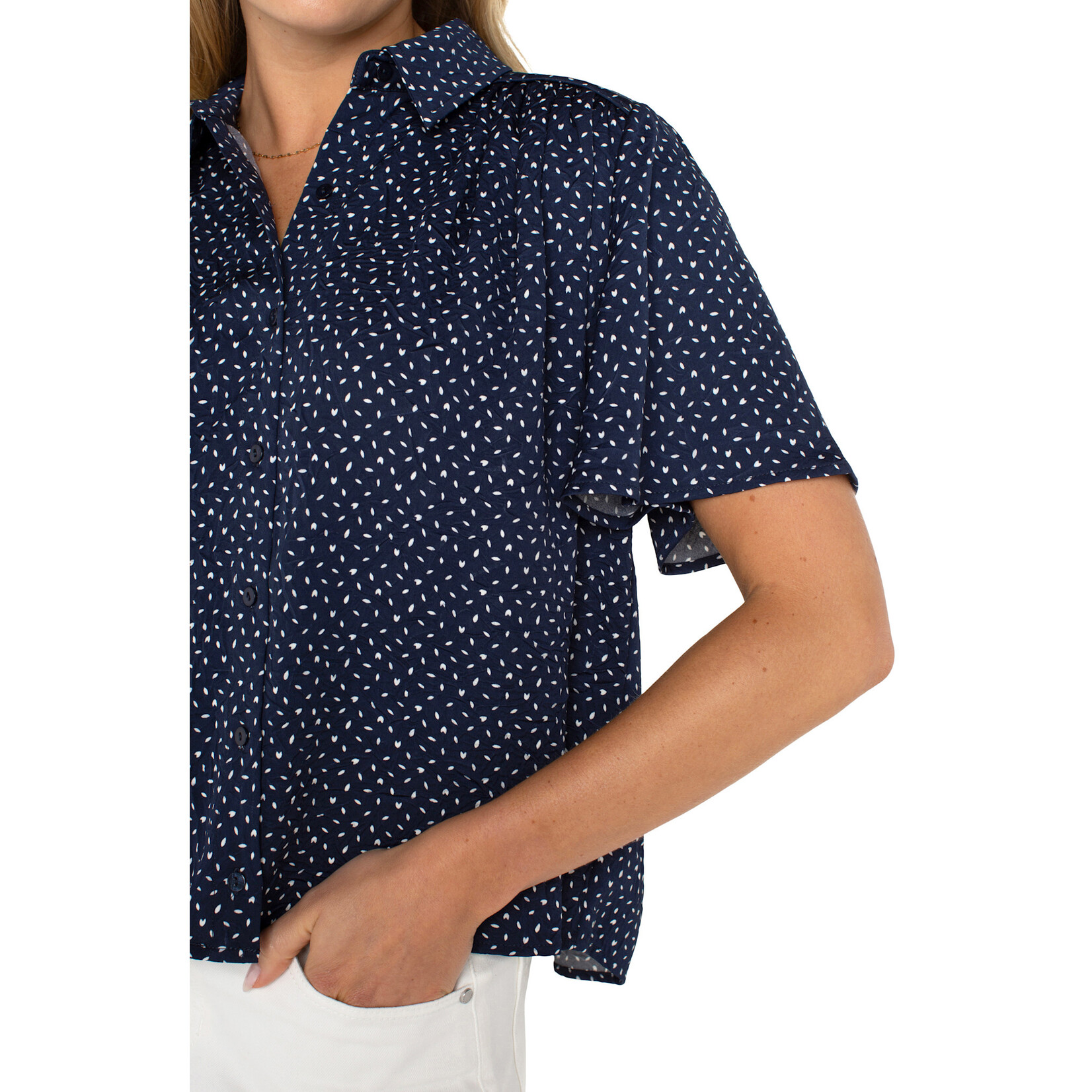 Liverpool L Half Sleeve Blouse