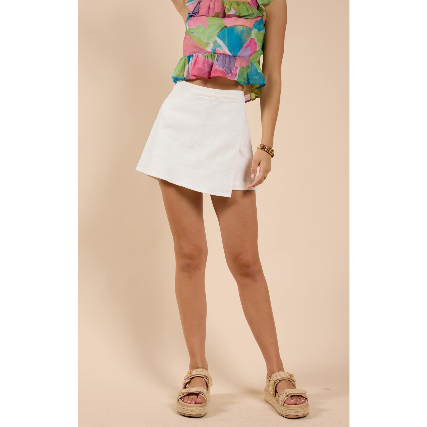 Sadie Sage SS Clear Eyes Denim Skort
