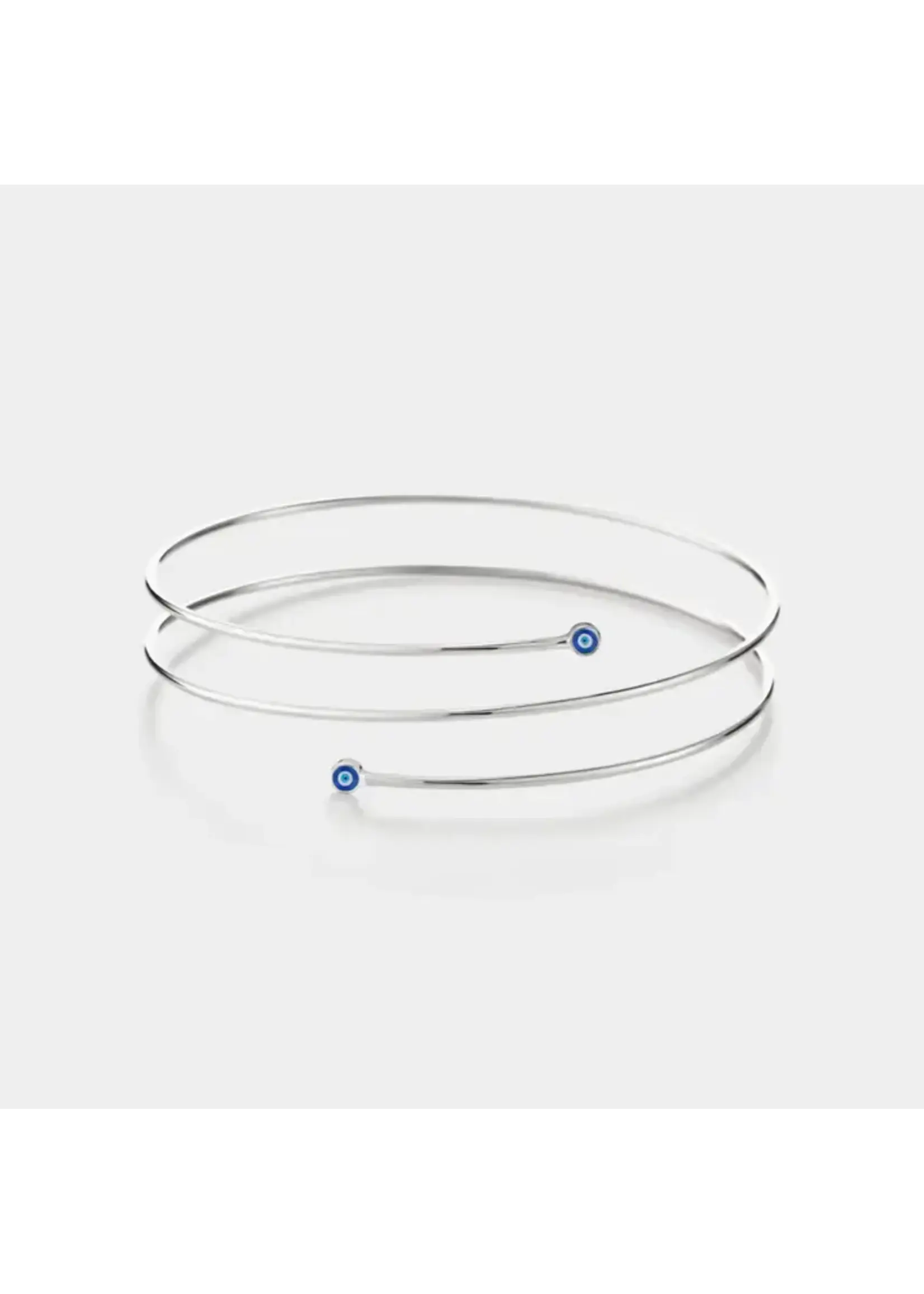 Perimade P Evil eye wire bracelet