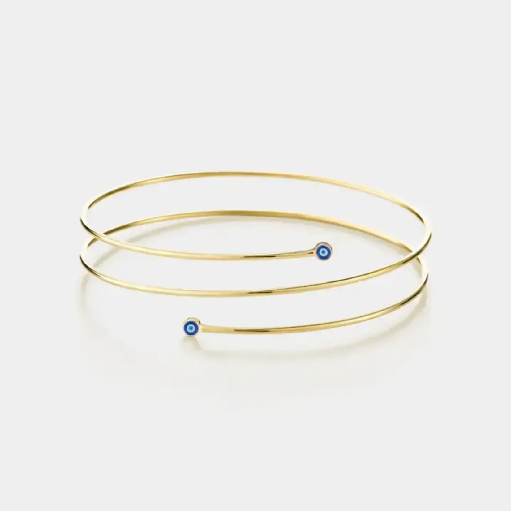 Perimade P Evil eye wire bracelet