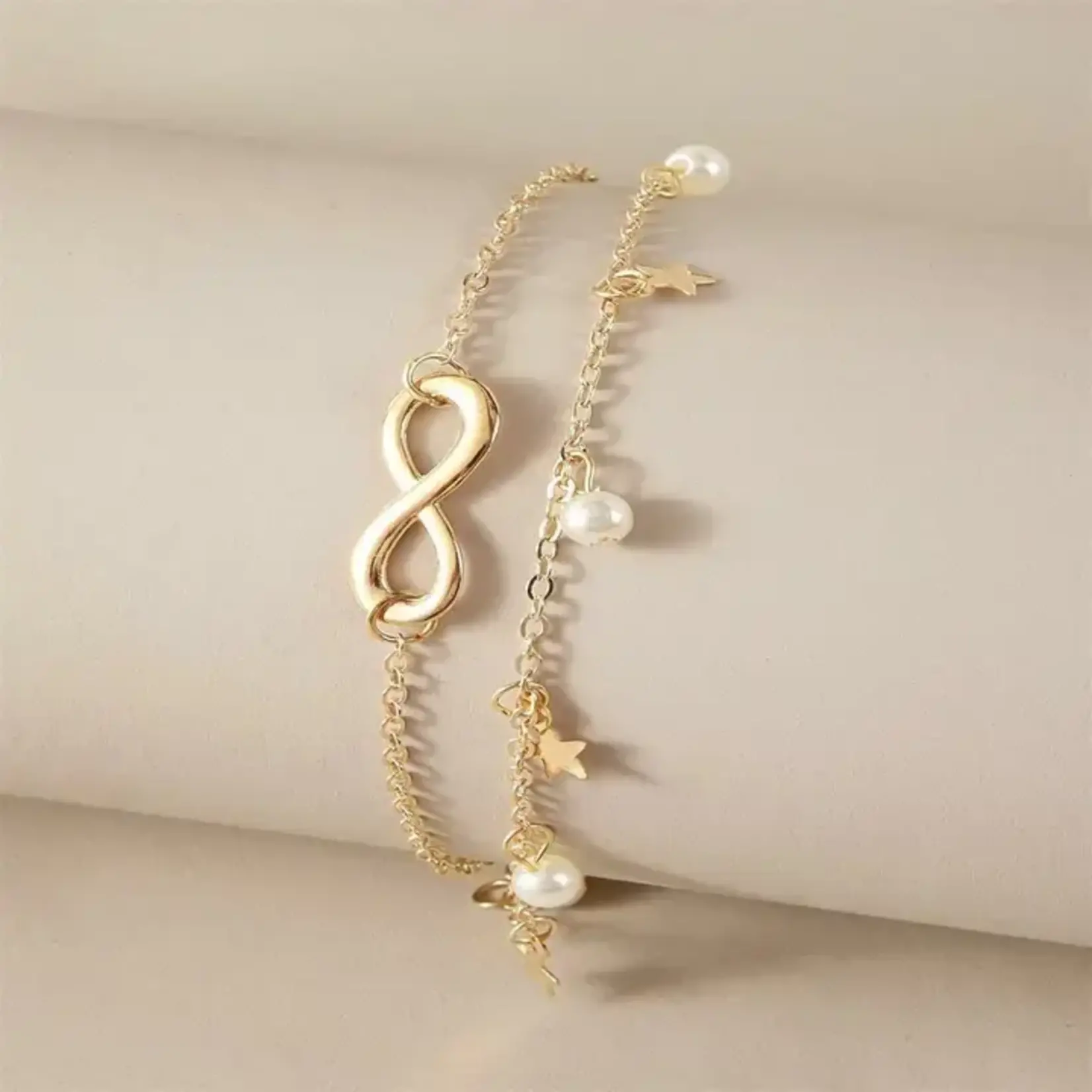 Perimade P Star Pearl Anklet