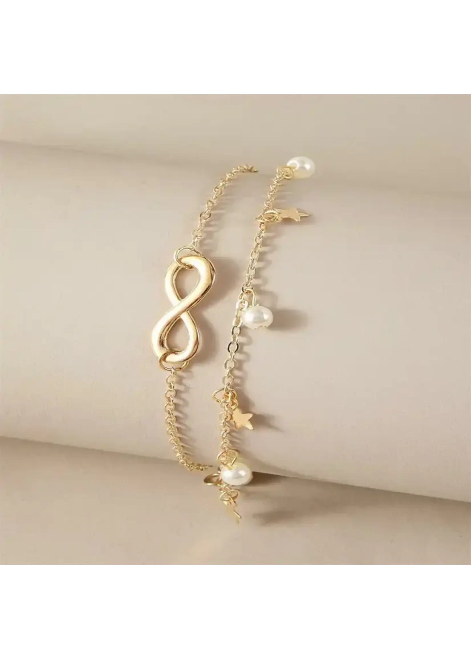 Perimade P Star Pearl Anklet