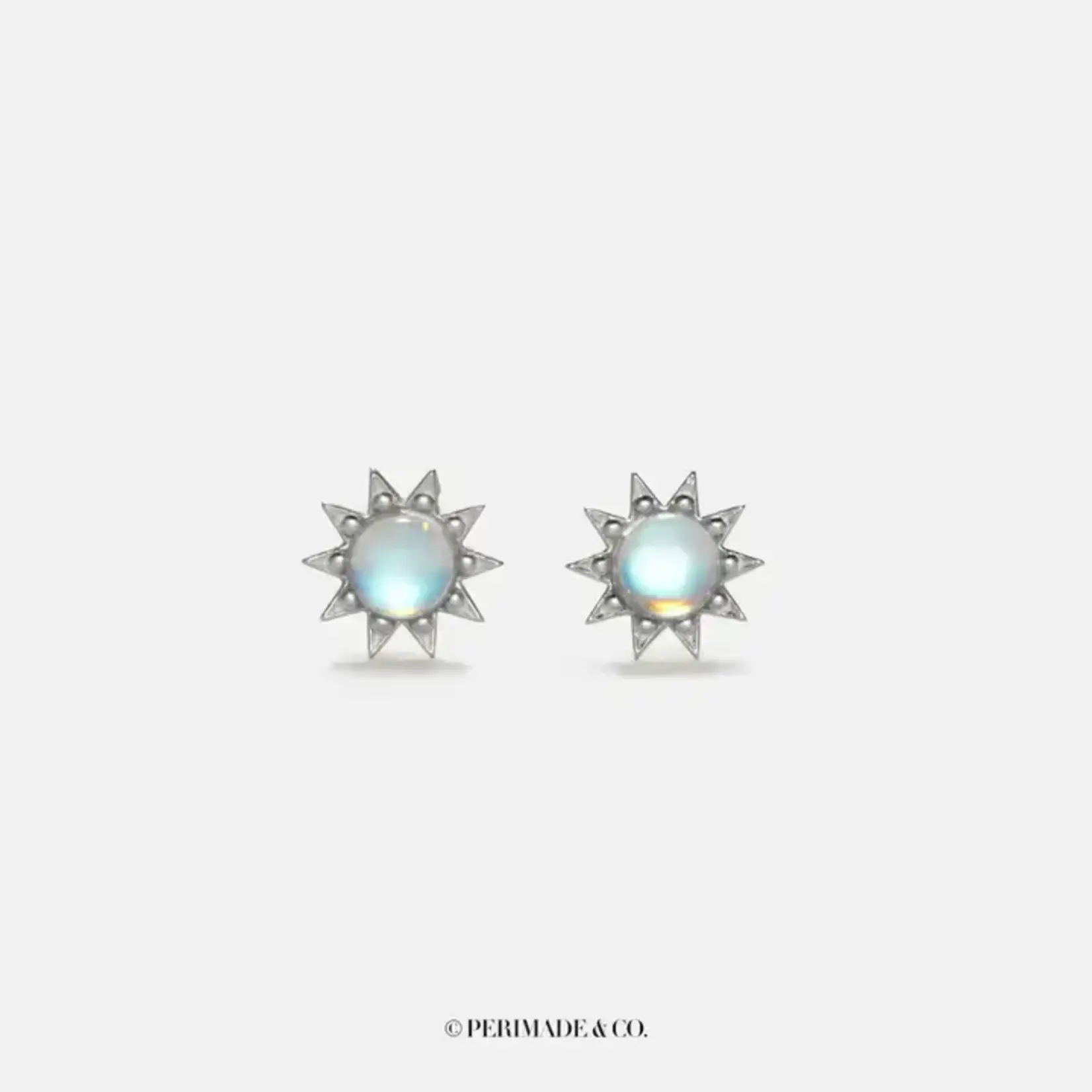Perimade P Sun Moonstone Earring