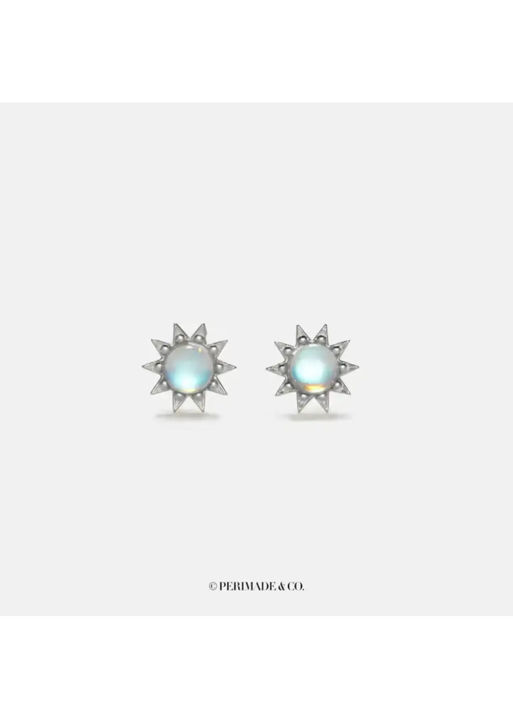 Perimade P Sun Moonstone Earring