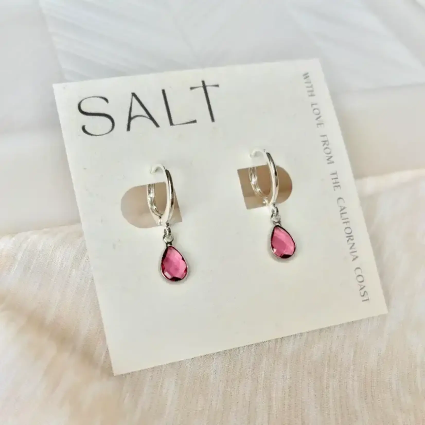 Salt Salt Gem Hoops