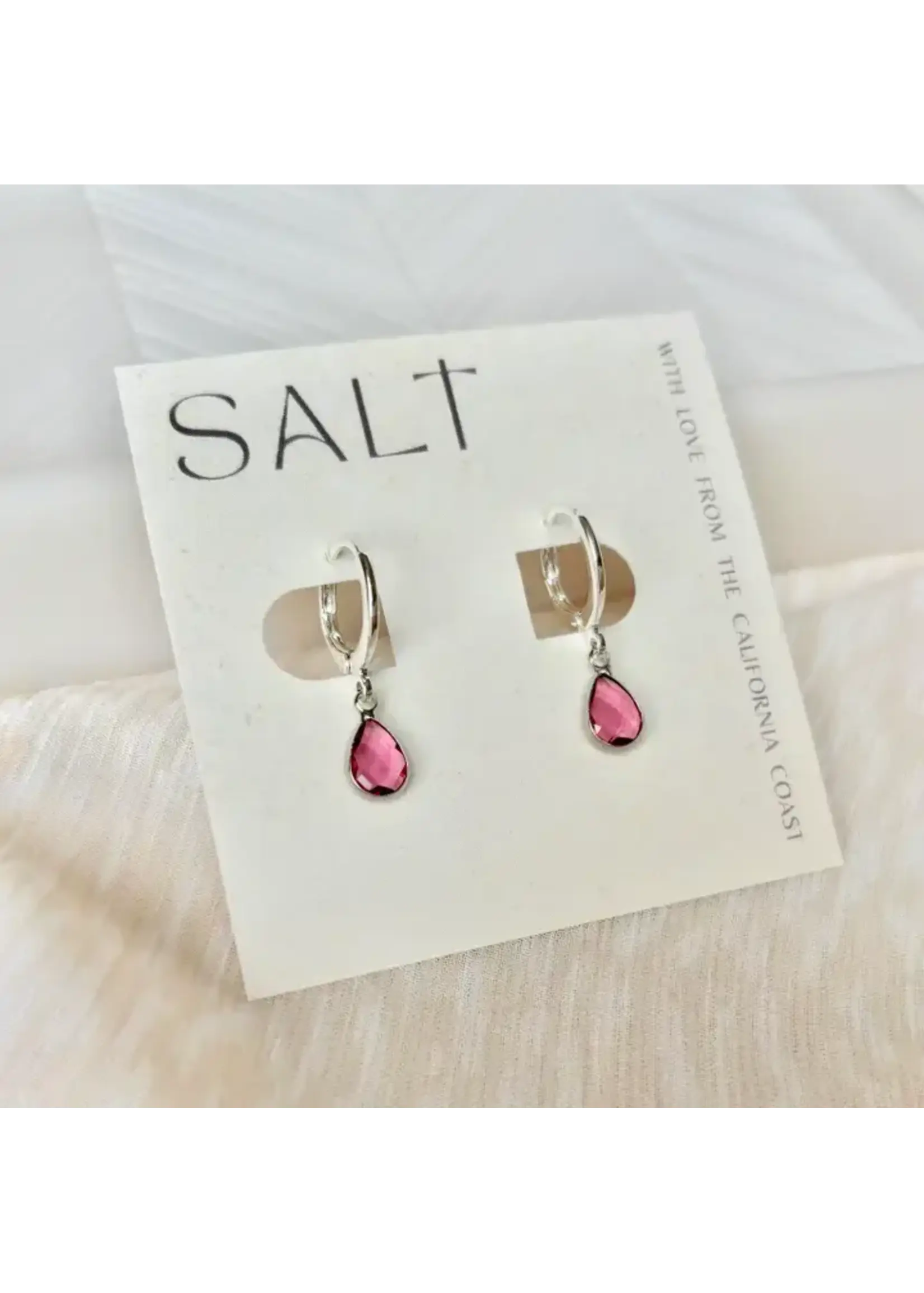Salt Salt Gem Hoops