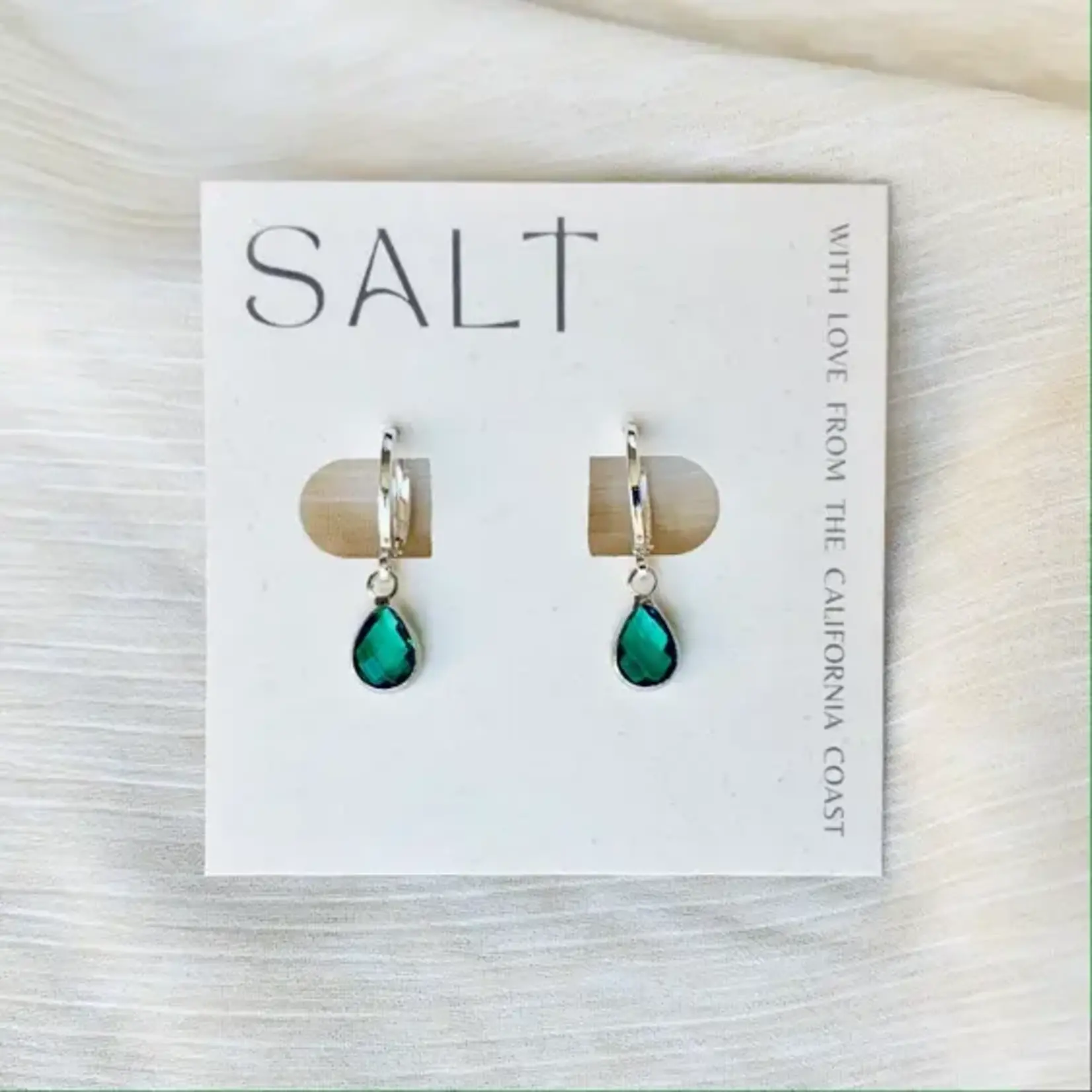 Salt Salt Gem Hoops