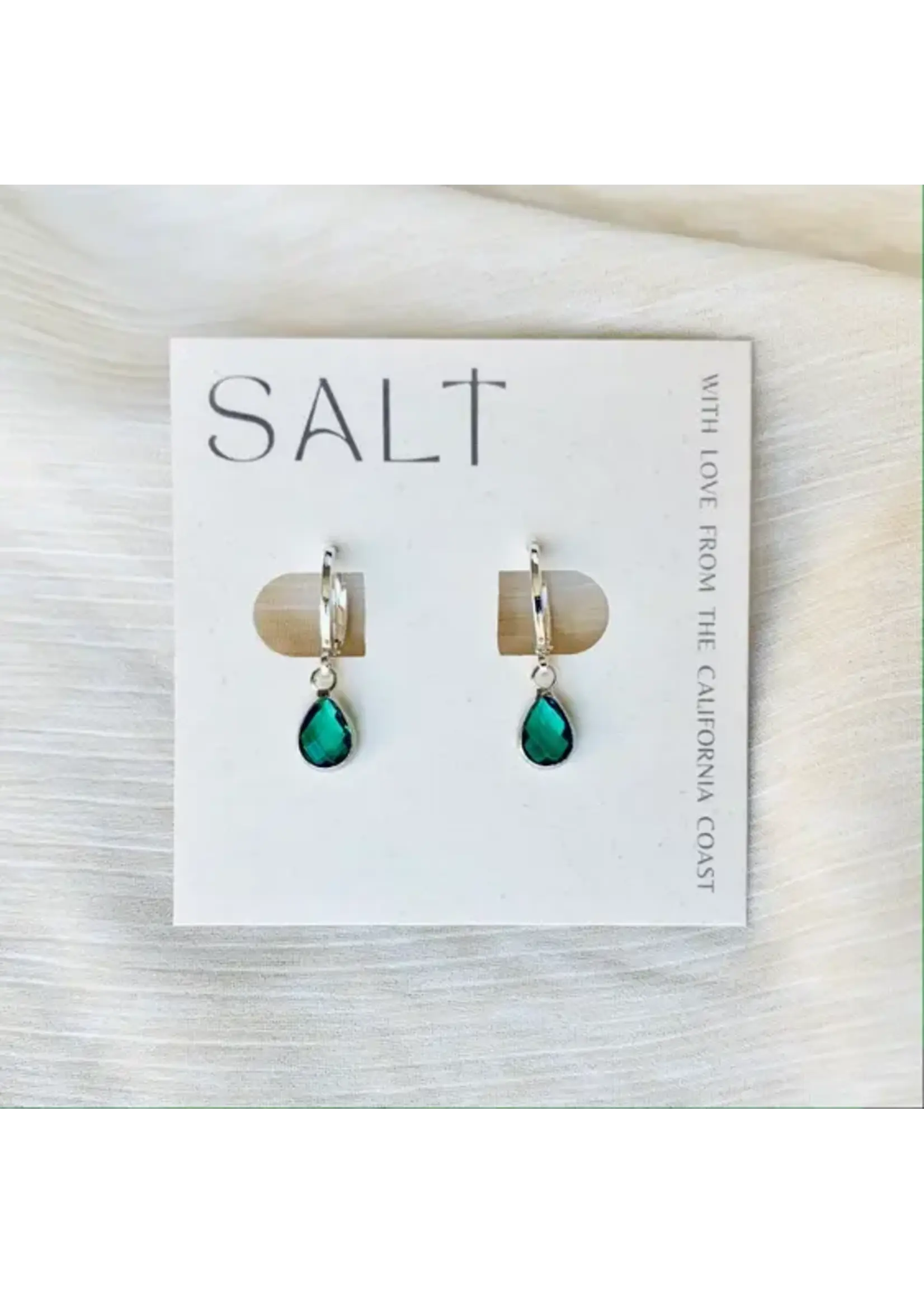 Salt Salt Gem Hoops
