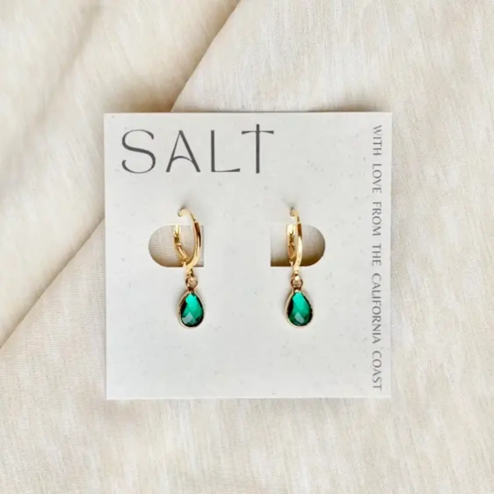 Salt Salt Gem Hoops