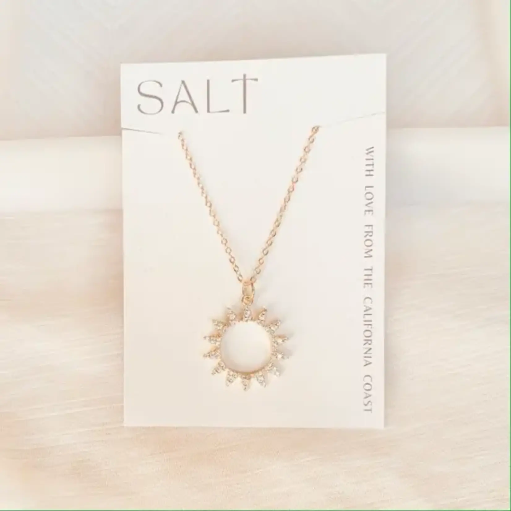 Salt Salt Sunburst Necklace