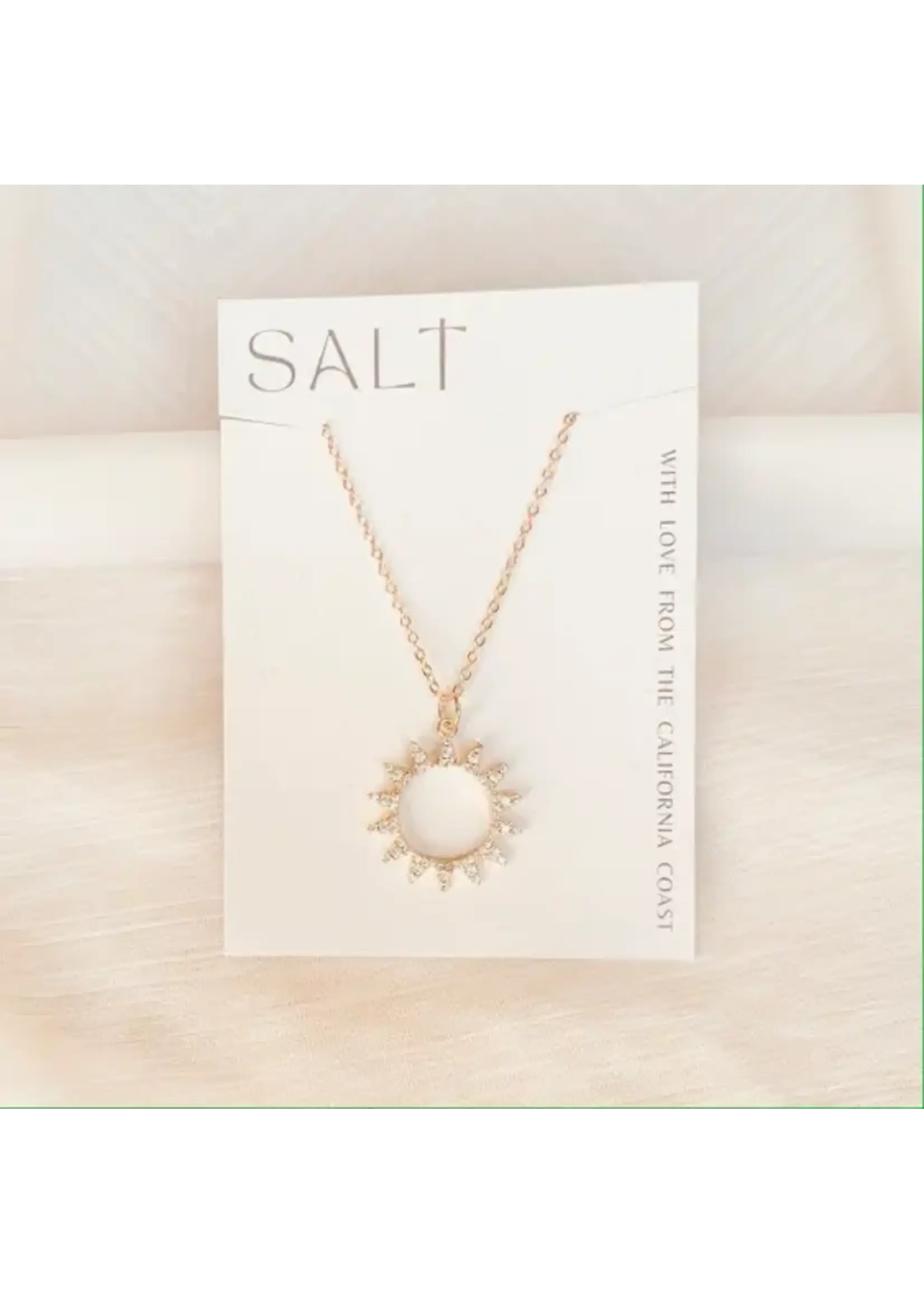 Salt Salt Sunburst Necklace