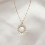 Salt Sunburst Necklace