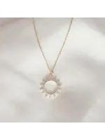 Salt Sunburst Necklace