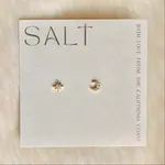 Salt Star & Moon Earring