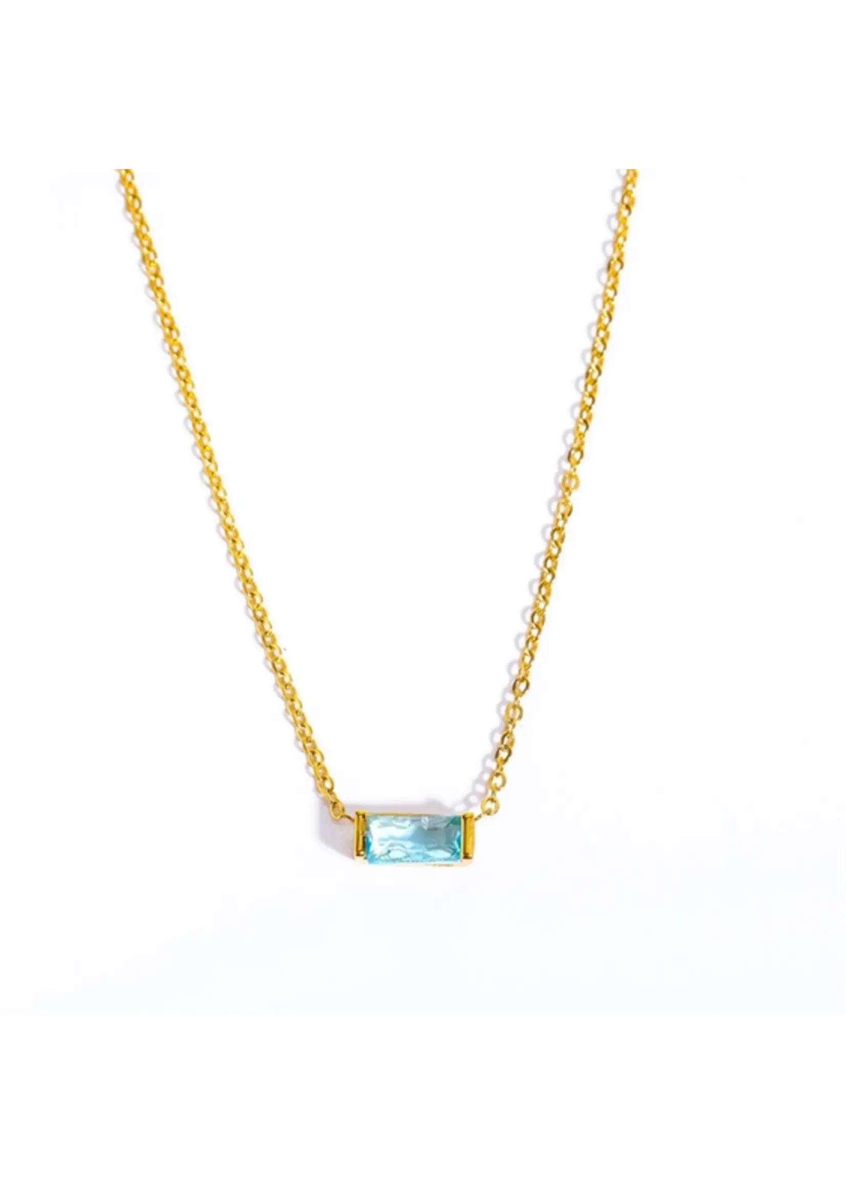 Perimade P Gemstone Necklace