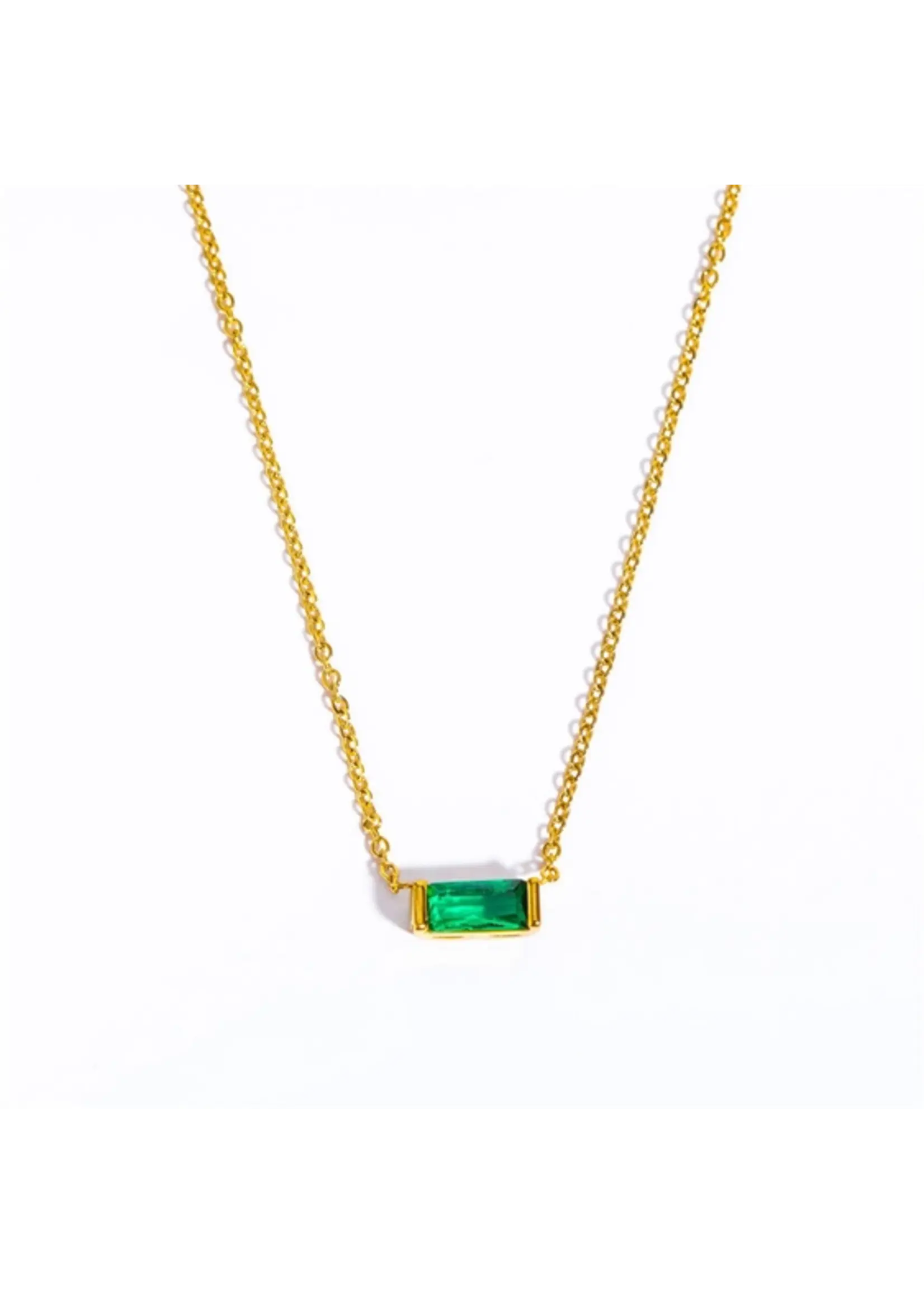 Perimade P Gemstone Necklace