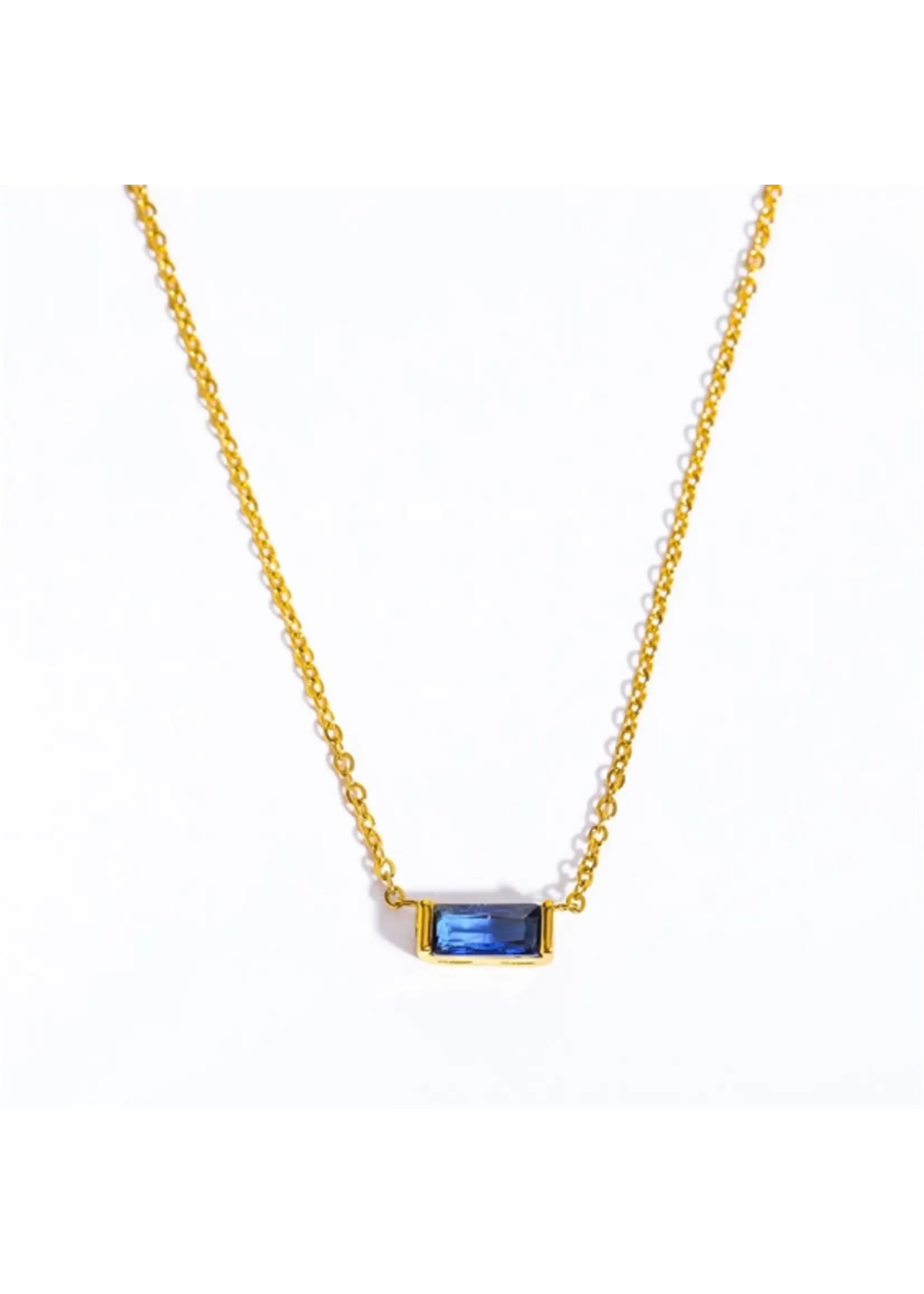 Perimade P Gemstone Necklace