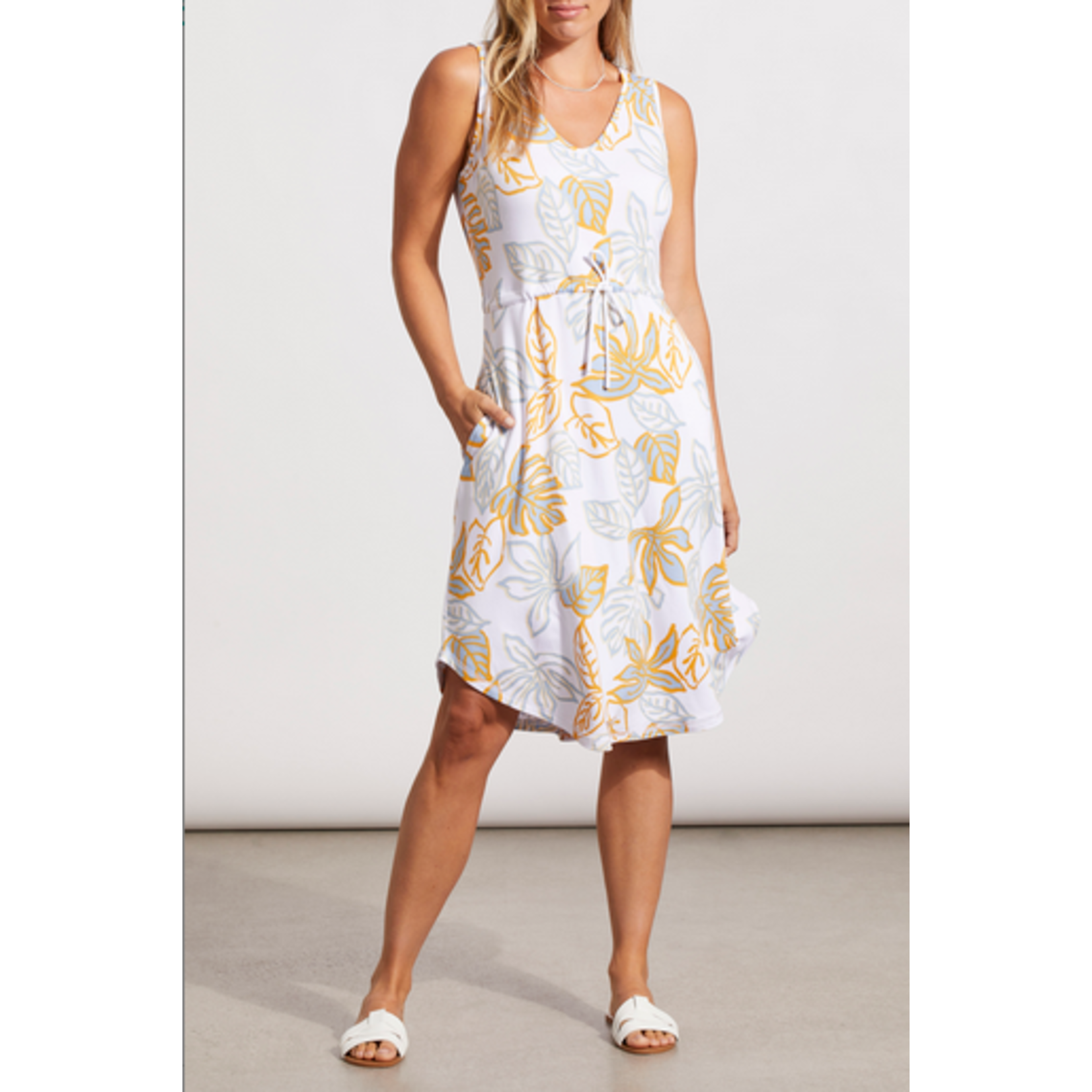 Tribal T Knit Dress Drawcord