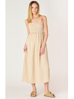 Dex Bead Deatil Midi Dress