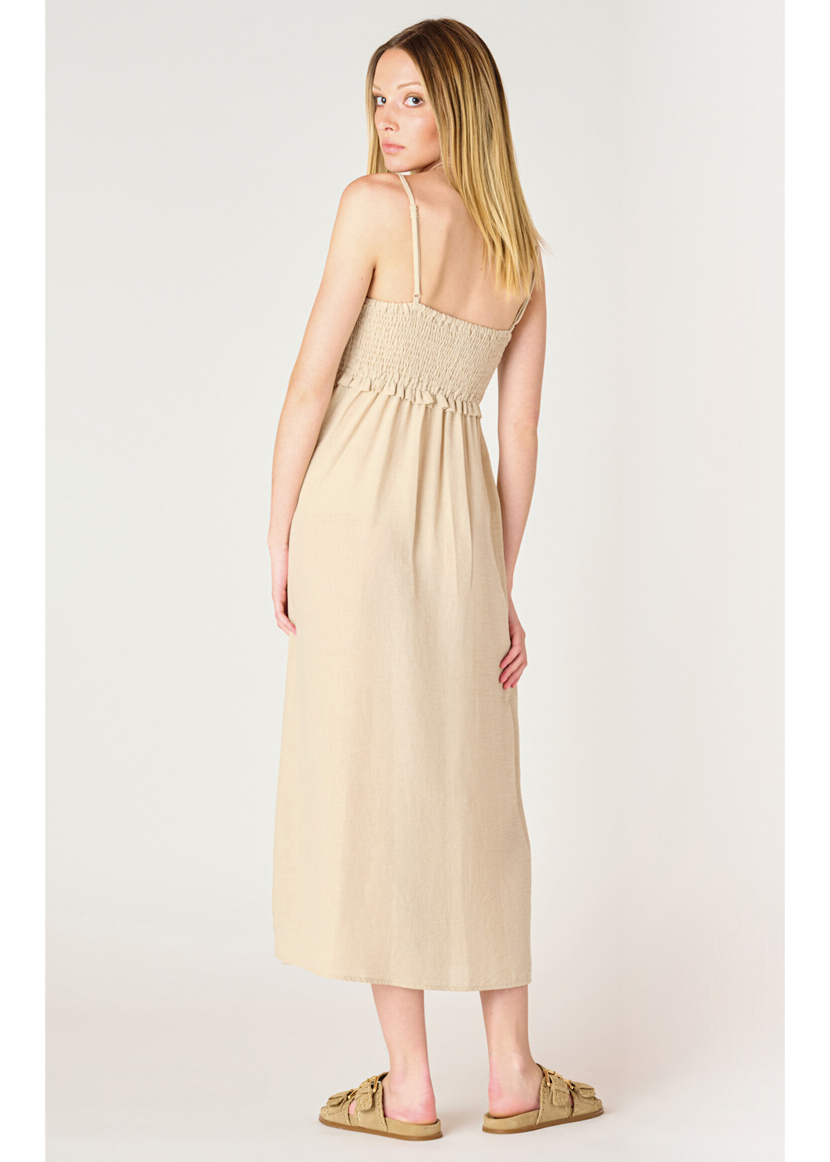 Dex Bead Detail Midi Dress