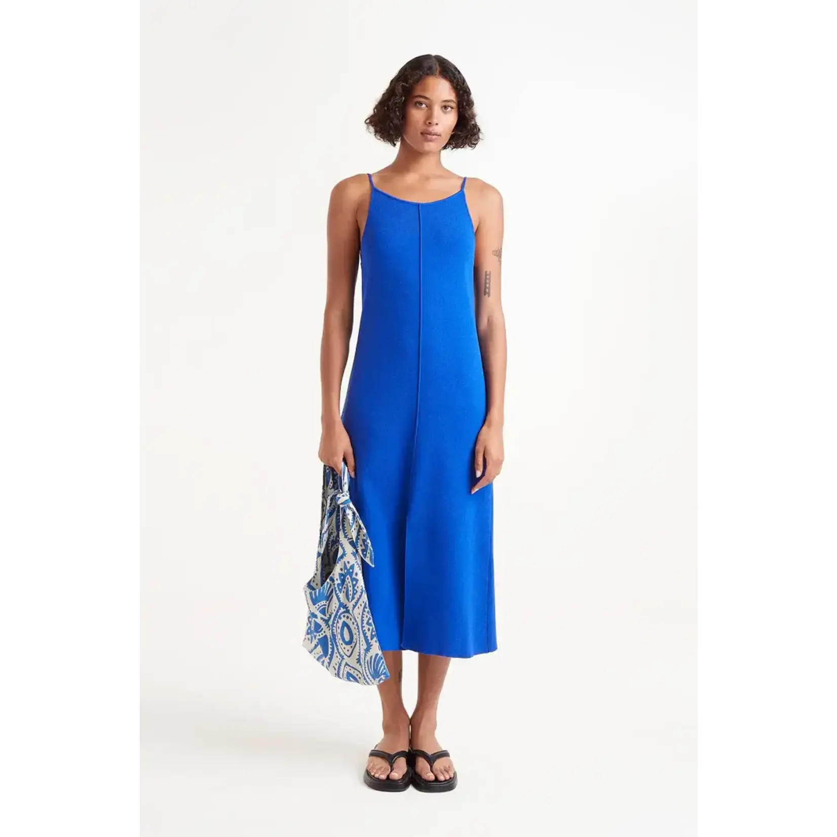 Compania Fantastica CF Blue Knit Maxi