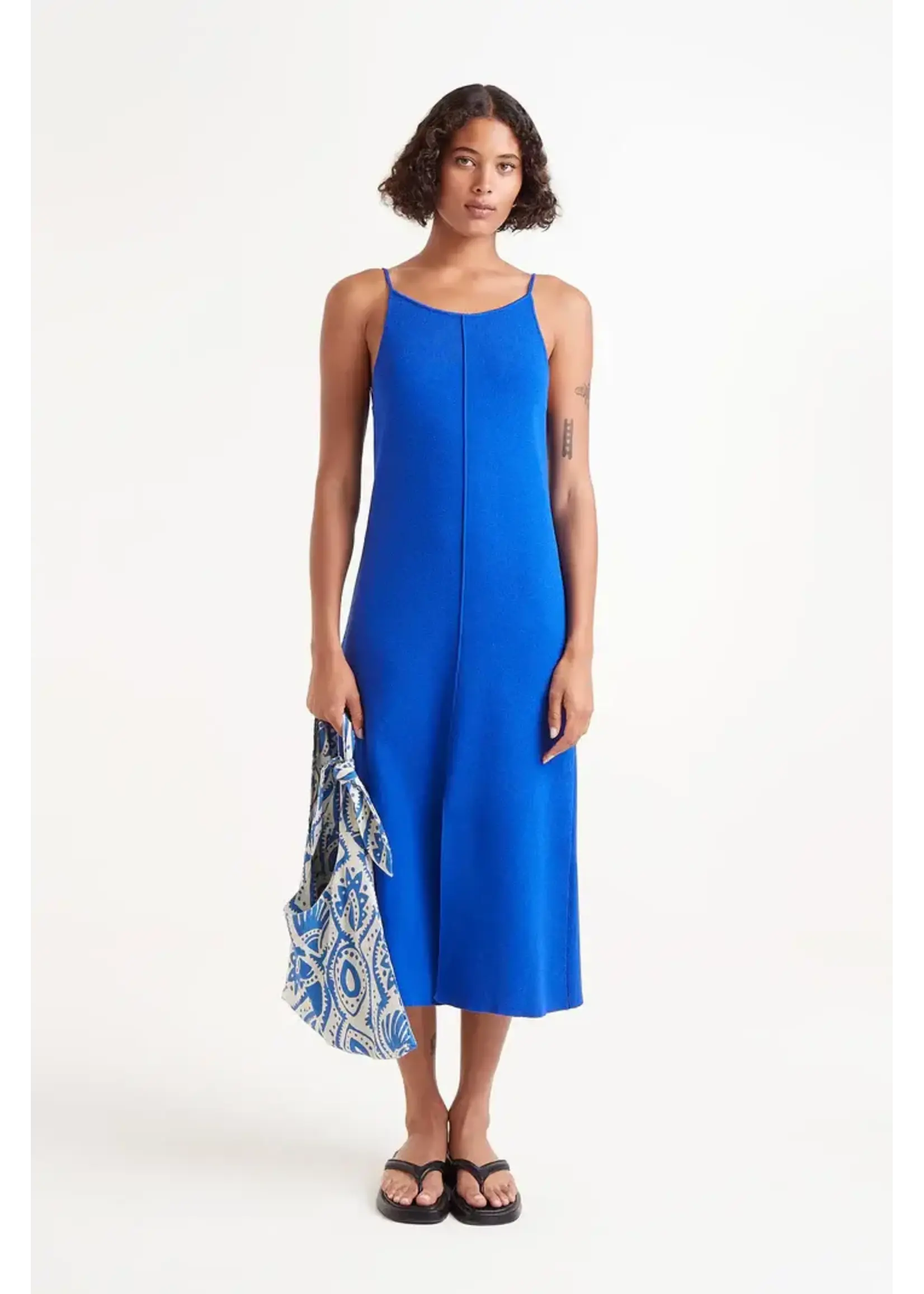 Compania Fantastica CF Blue Knit Maxi