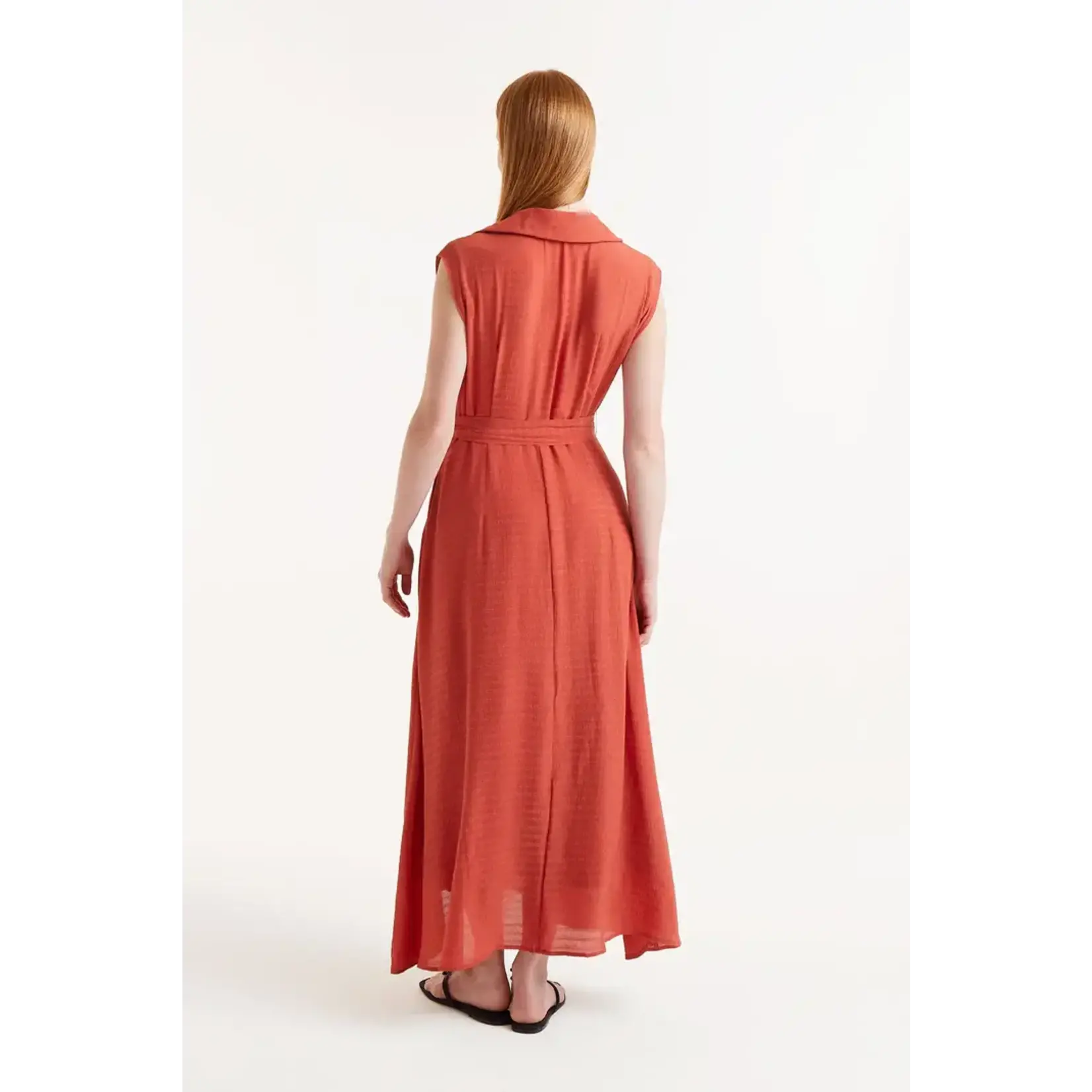 Compania Fantastica CF Collared Woven Maxi