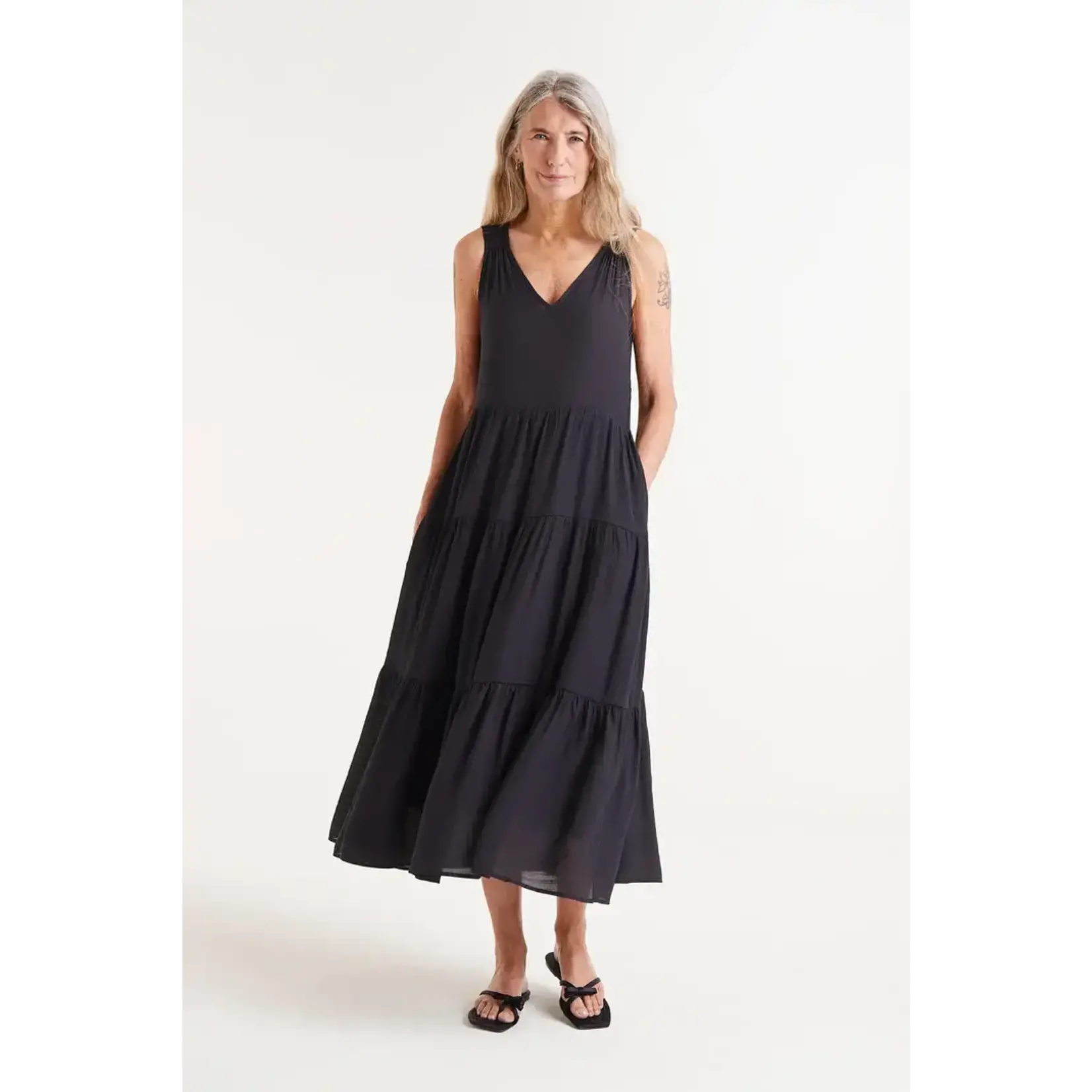 Compania Fantastica CF Black Tiered Maxi