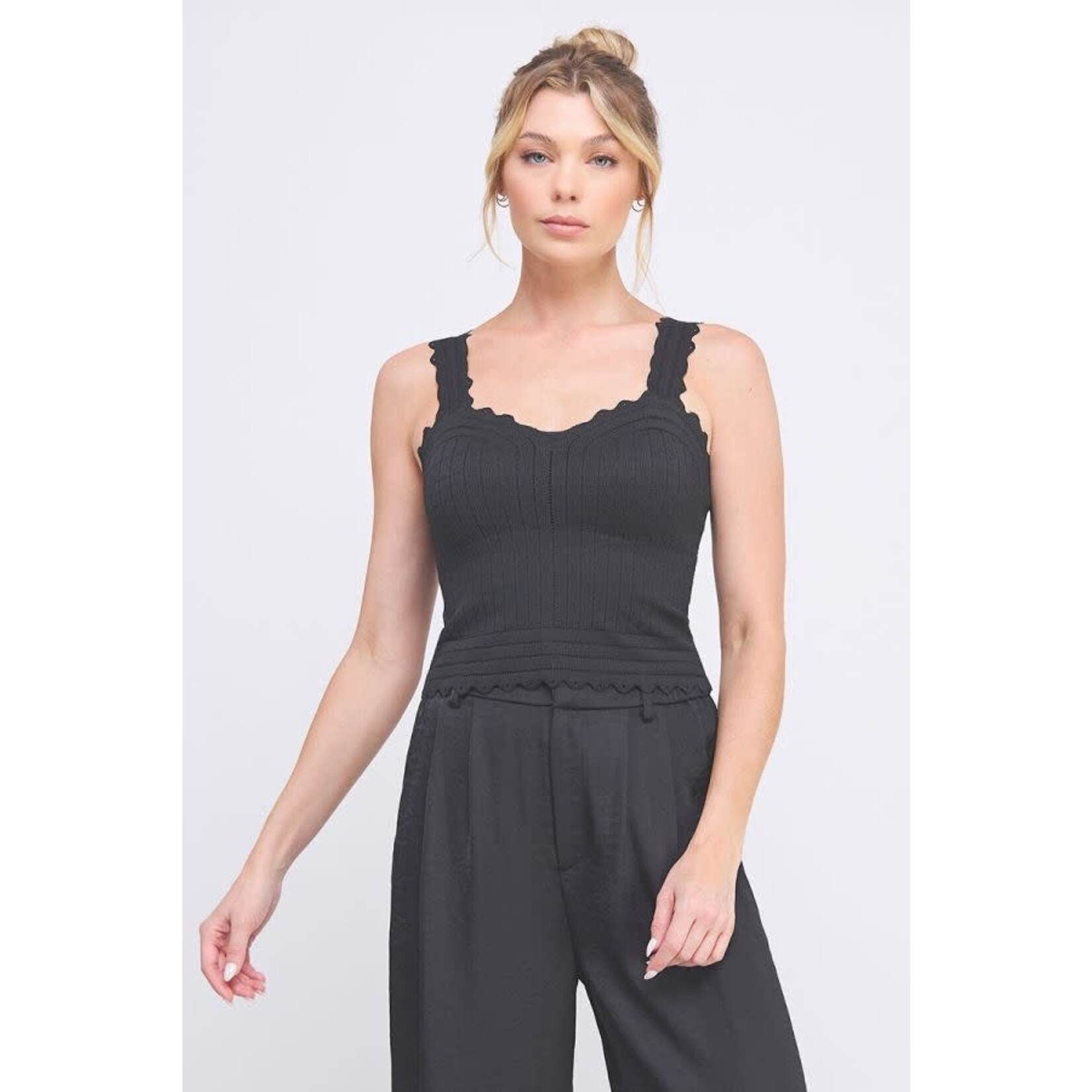 Allie Rose AR Knit Brallete Tank