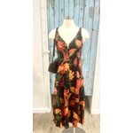 Compania Fantastica Floral Midi Dress