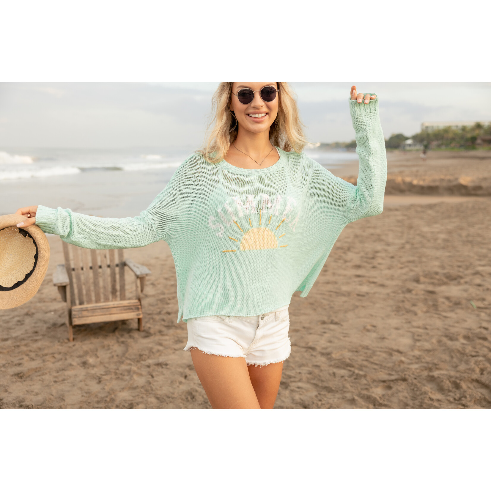 Wooden Ships WS Summer Crew Sweater