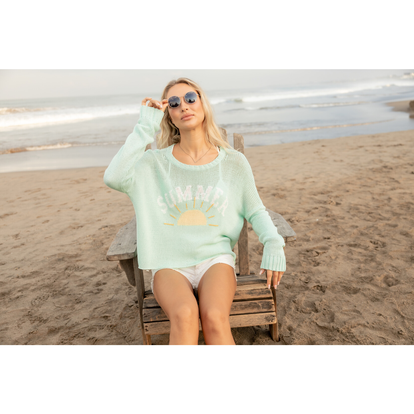 Wooden Ships WS Summer Crew Sweater