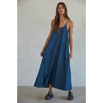 By together Gracie Denim Maxi Dress
