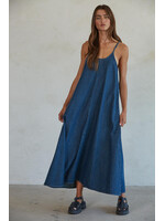By together Gracie Denim Maxi Dress