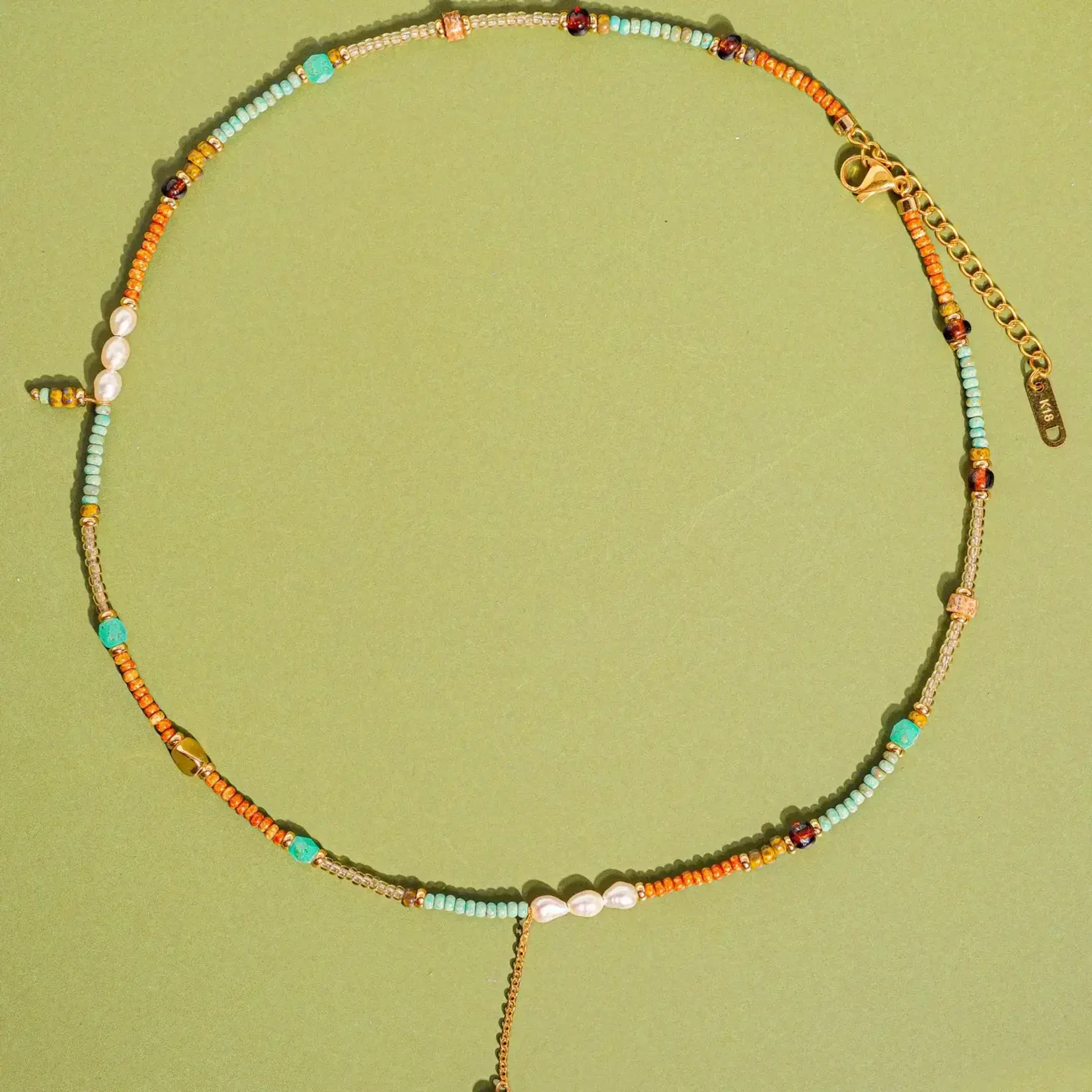Flanerie by MAIQ FM Beaded Stack Necklace