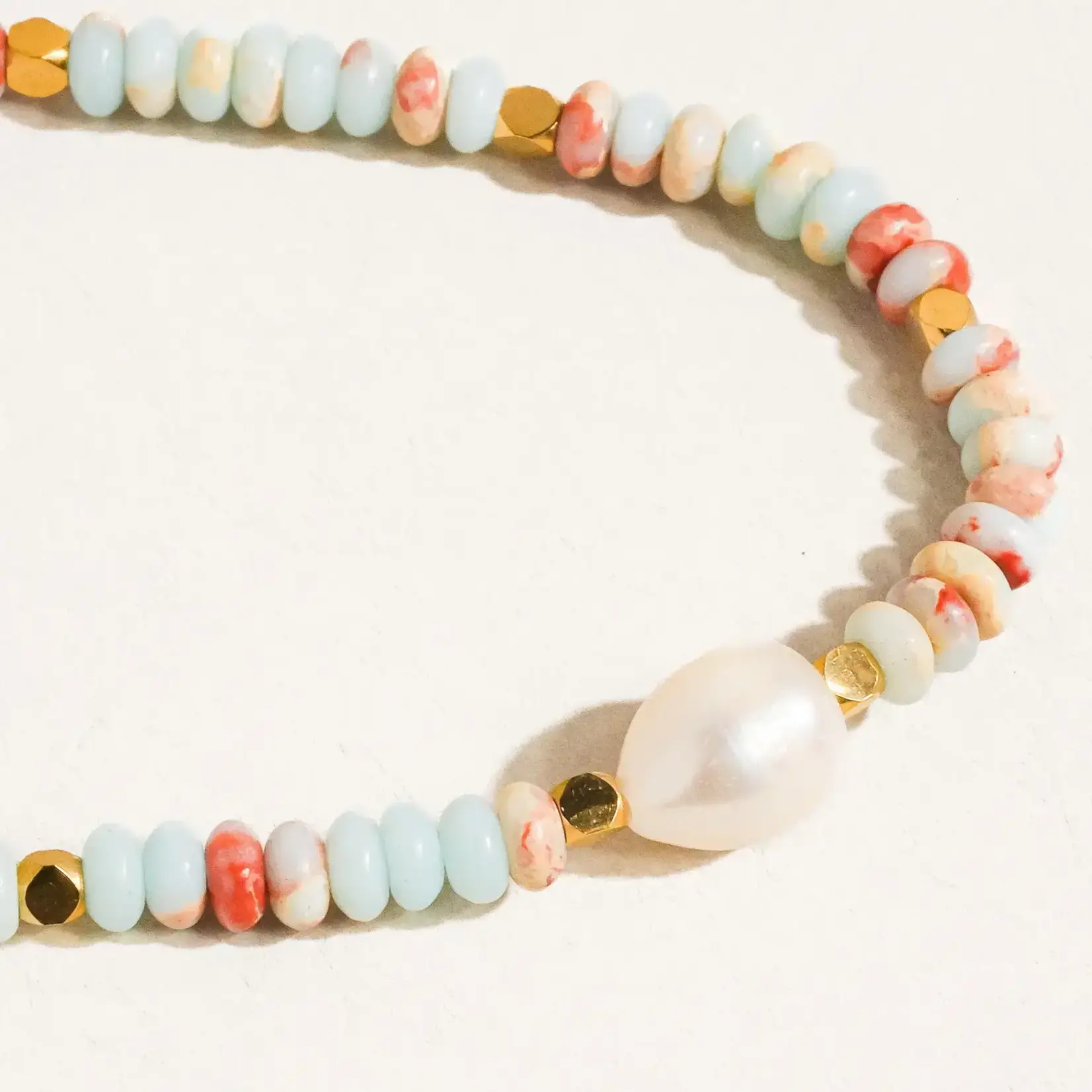 Flanerie by MAIQ FM Beaded Pearl Necklace