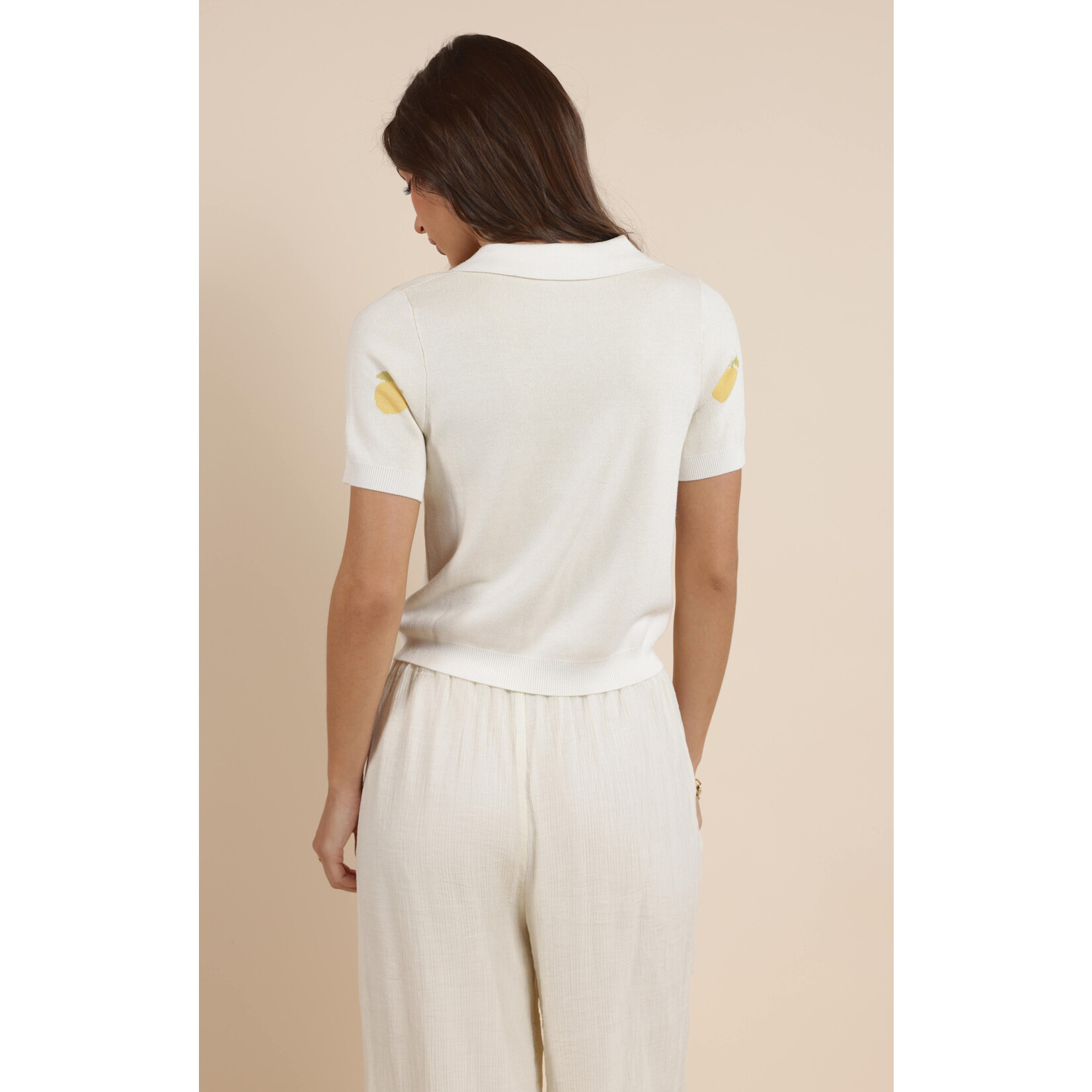 Sadie Sage SS Citron Lemons Shirt